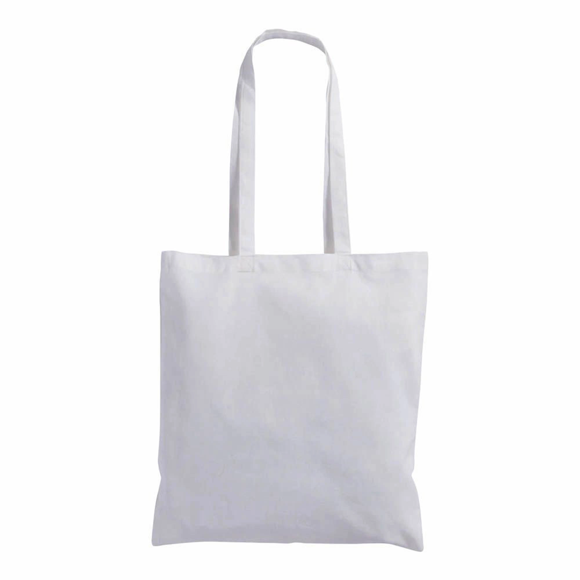 Immagine Shopper in cotone 180 g/m2, manici lunghi