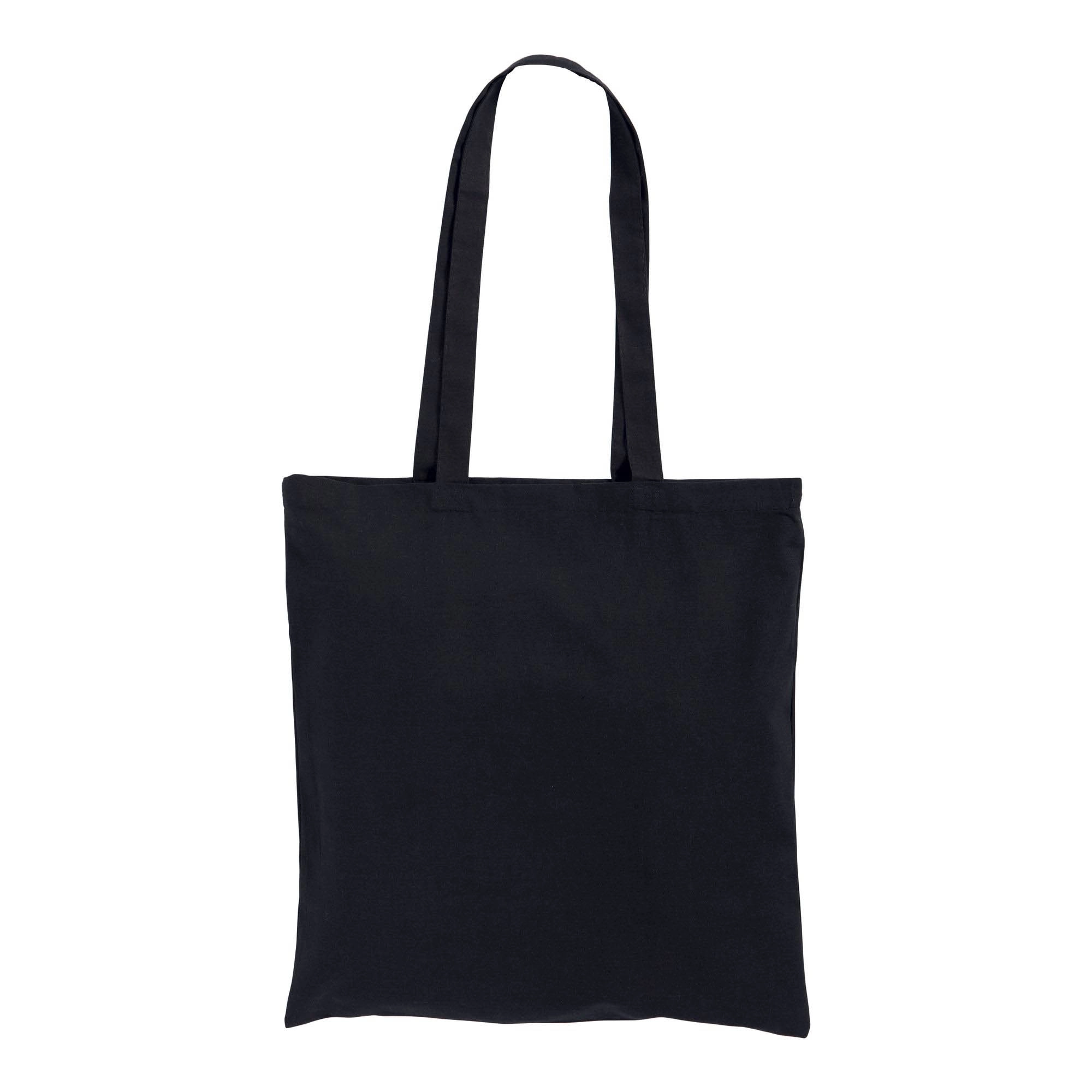 Immagine Shopper in cotone 180 g/m2, manici lunghi