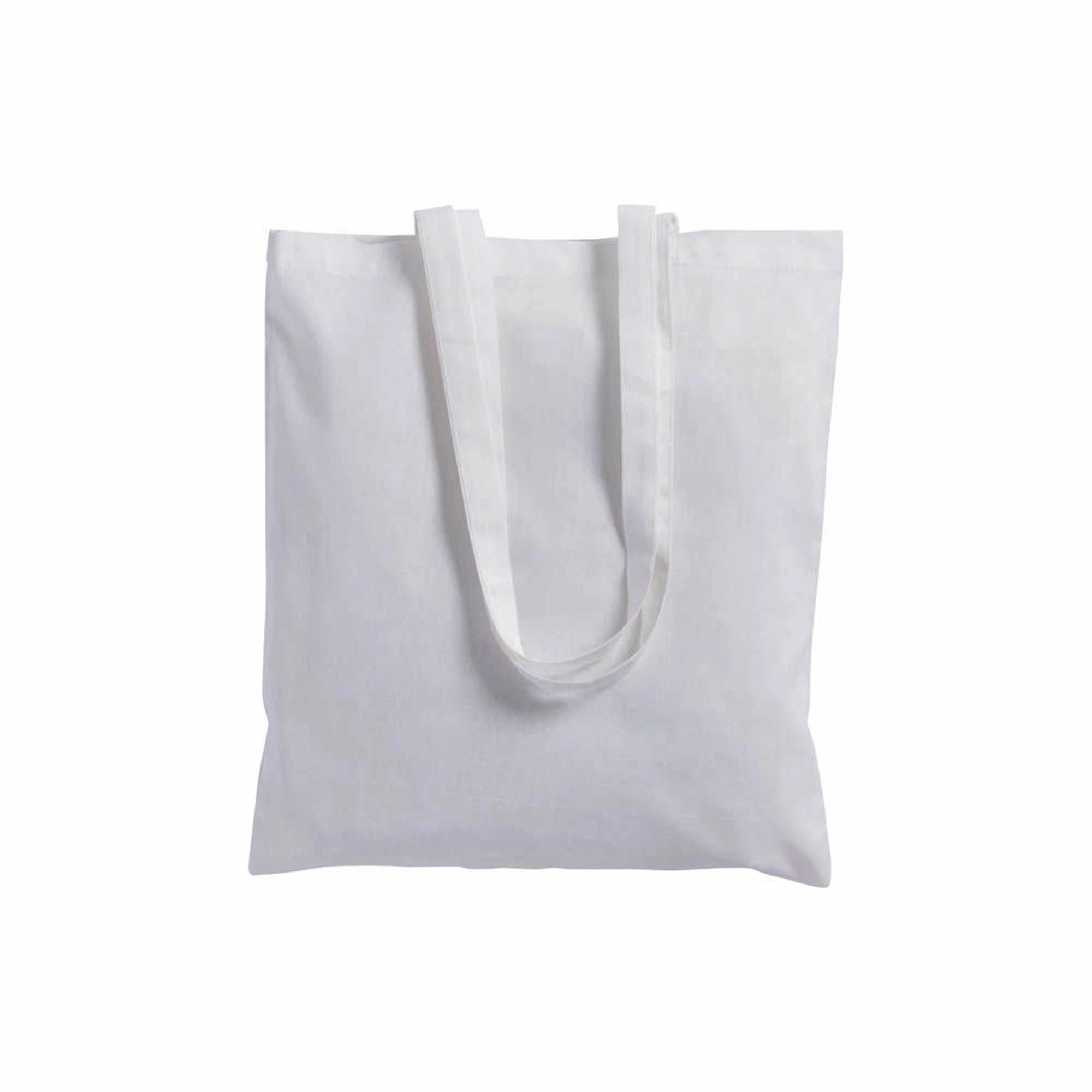 Immagine Shopper in cotone 180 g/m2, manici lunghi