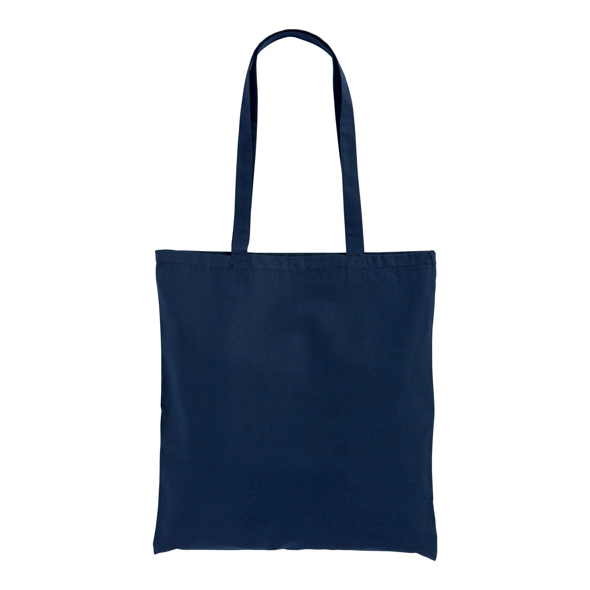 Immagine Shopper in cotone 180 g/m2, manici lunghi