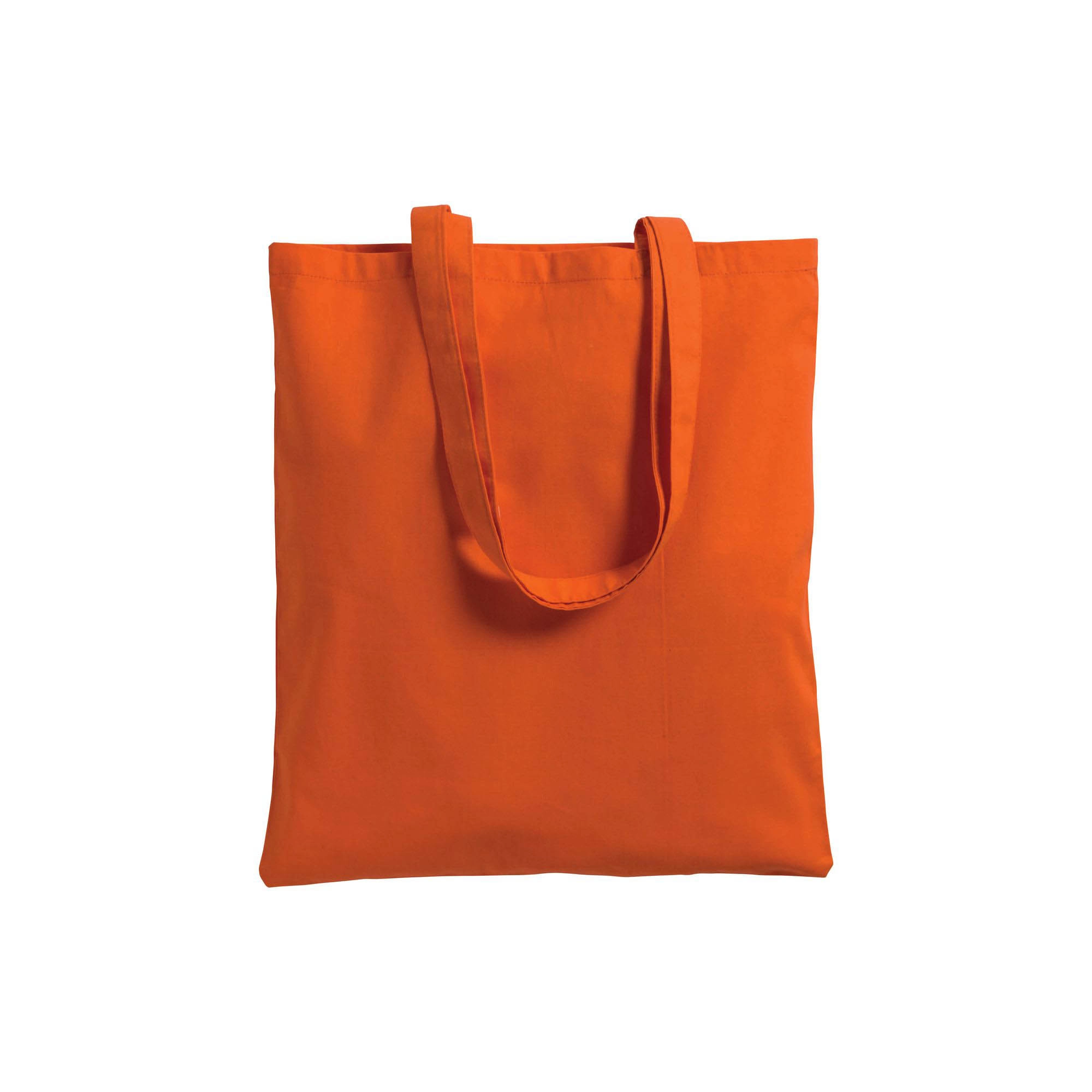 Immagine Shopper in cotone 180 g/m2, manici lunghi