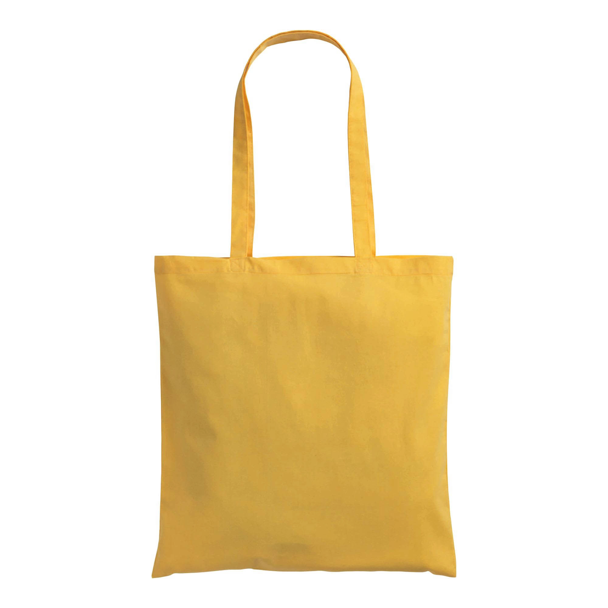 Immagine Shopper in cotone 180 g/m2, manici lunghi