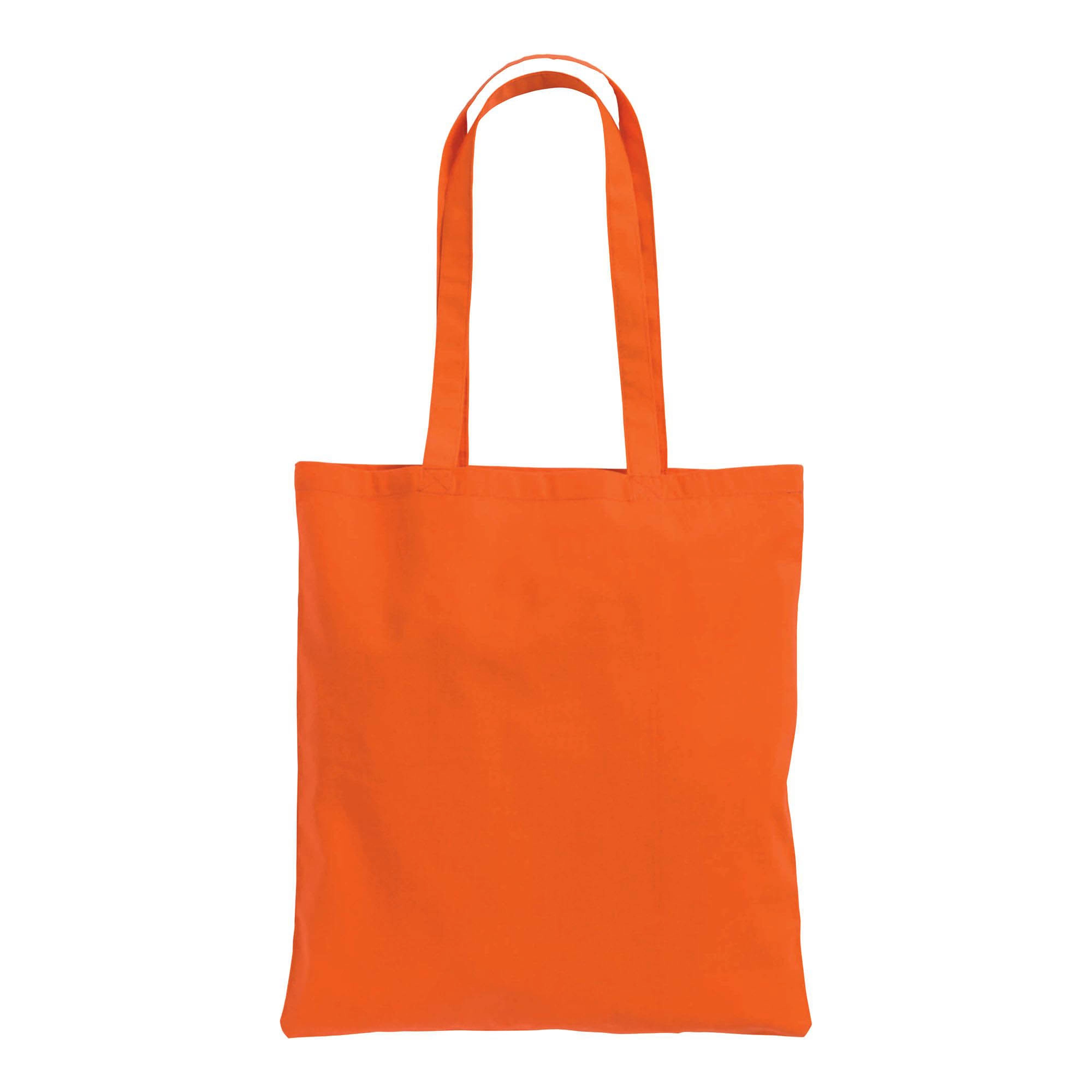 Immagine Shopper in cotone 180 g/m2, manici lunghi