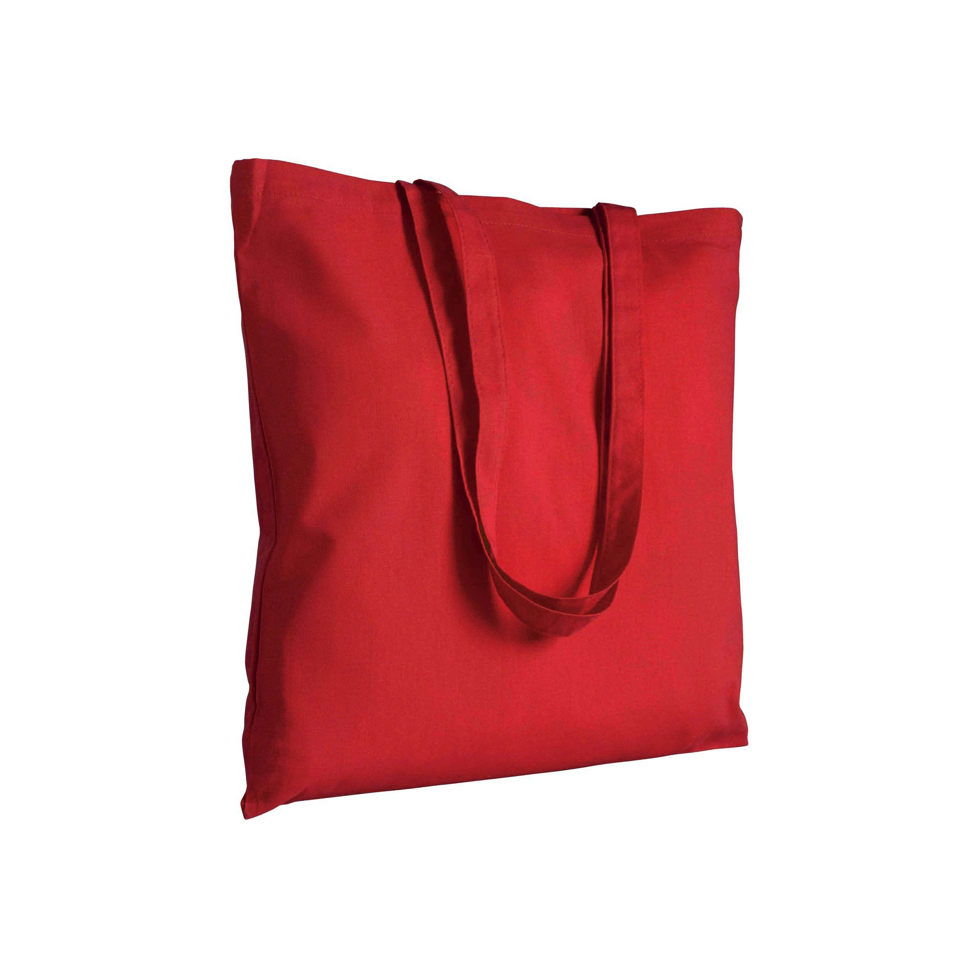 Immagine Shopper in cotone 180 g/m2, manici lunghi