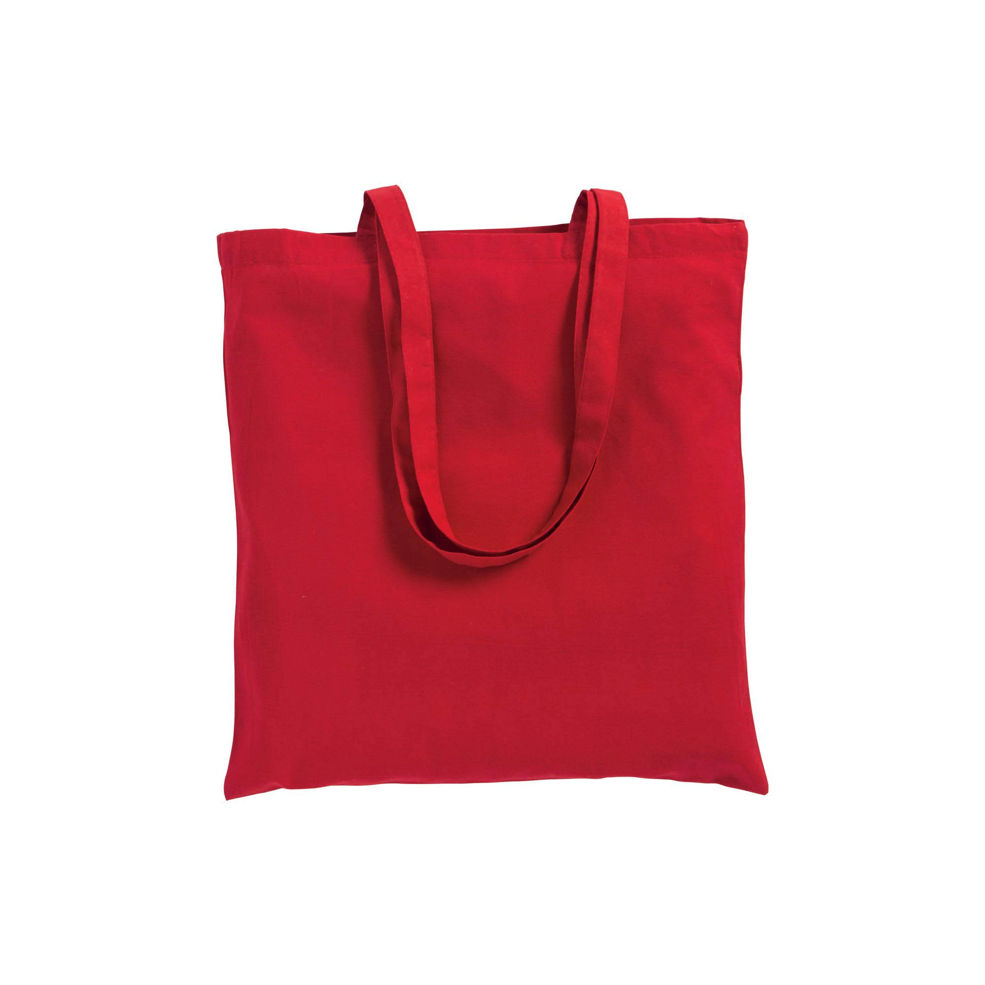 Immagine Shopper in cotone 180 g/m2, manici lunghi