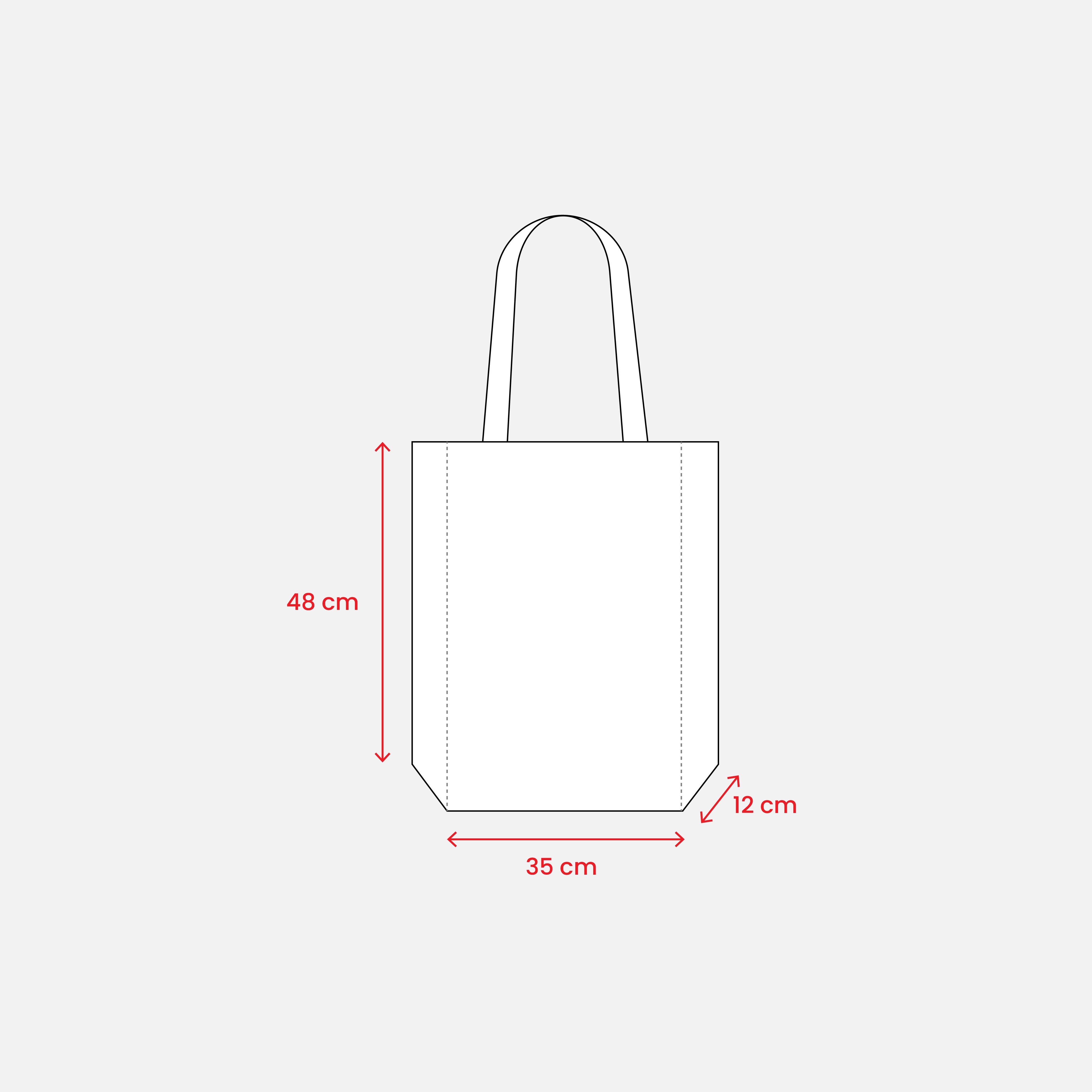 Immagine Shopper fouta in cotone 180 g/m2, manici lunghi
