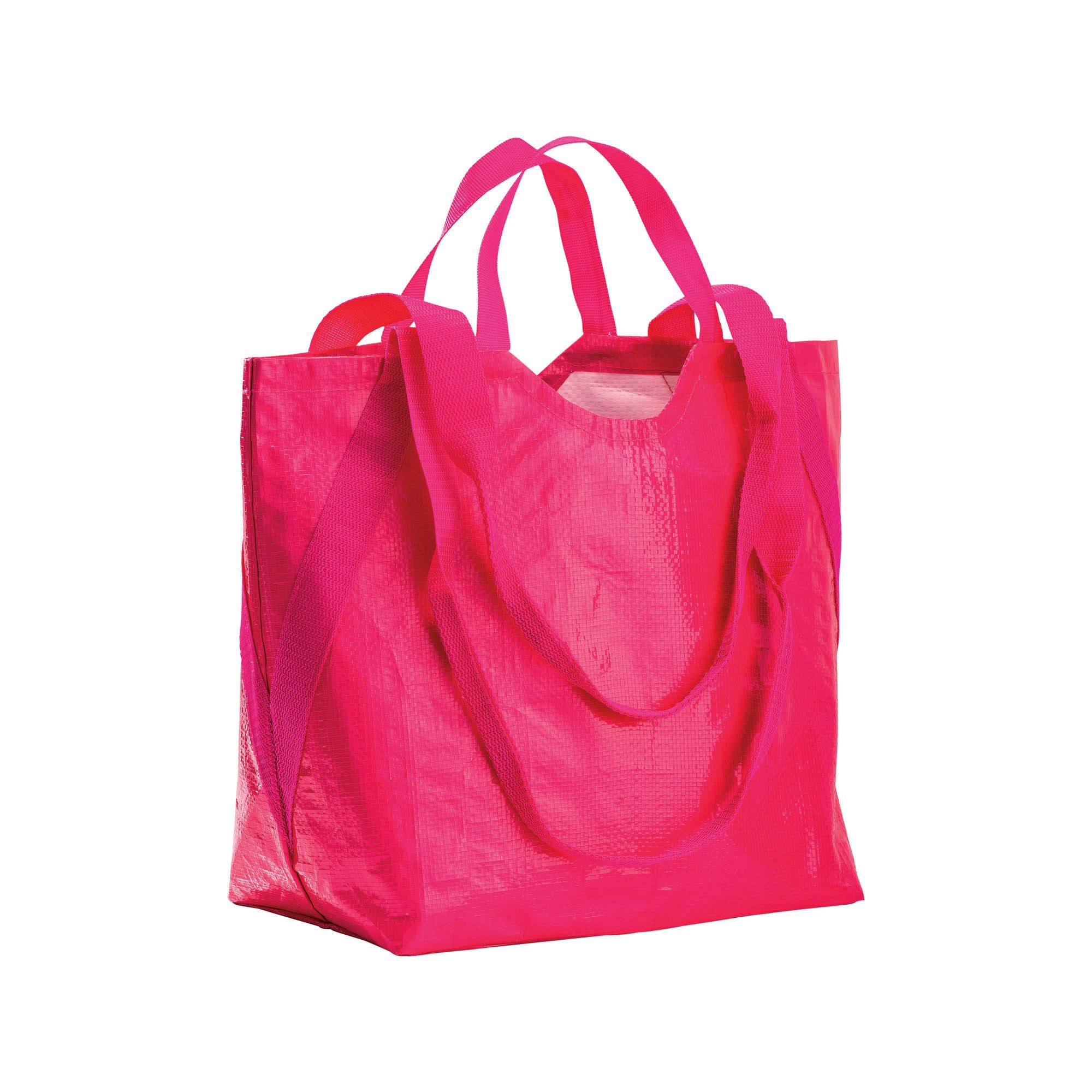 Immagine Shopper in polipropilene con manici doppi a nastro (corti e lunghi)