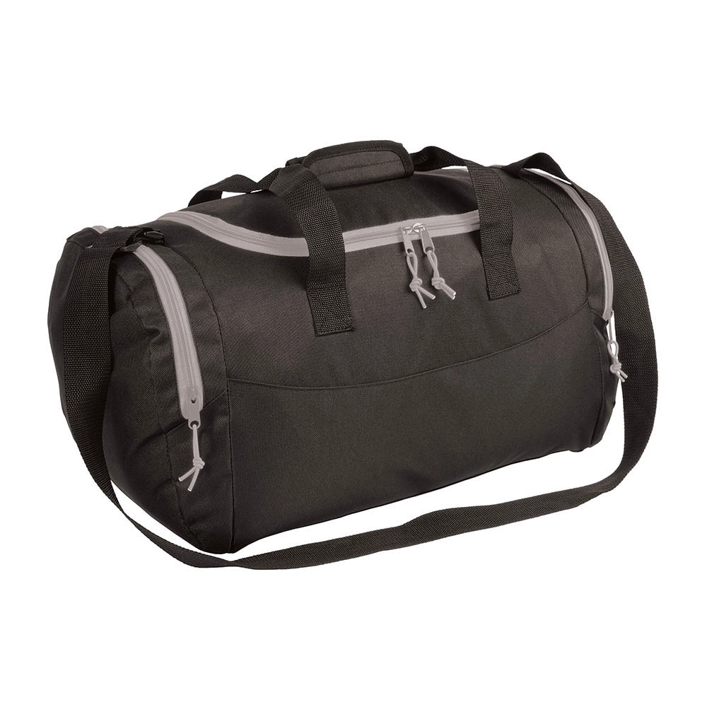 Immagine Borsone sport in polyester 600D con tasca porta scarpe