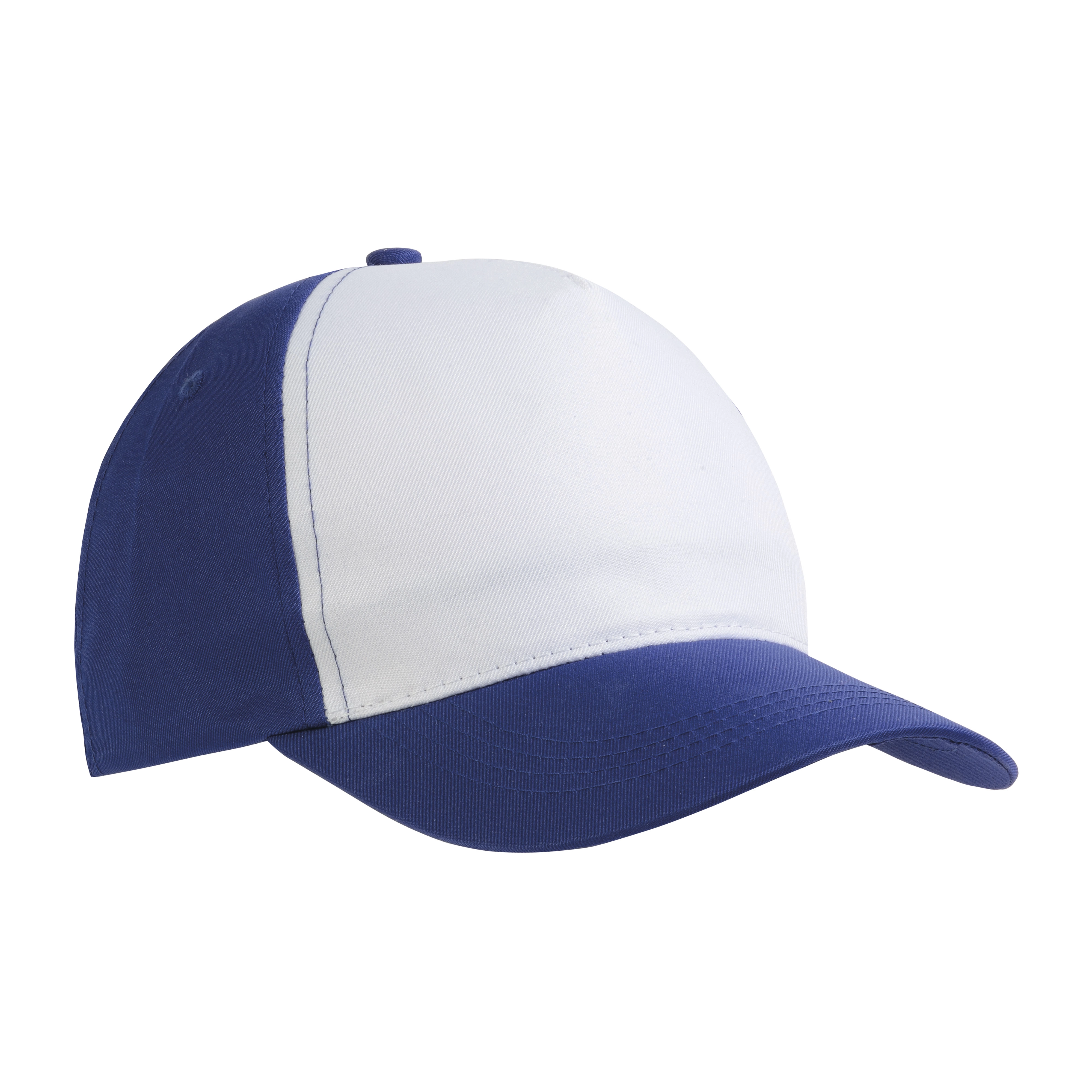 Immagine Cappellino in poliestere, 5 pannelli, regolazione a velcro