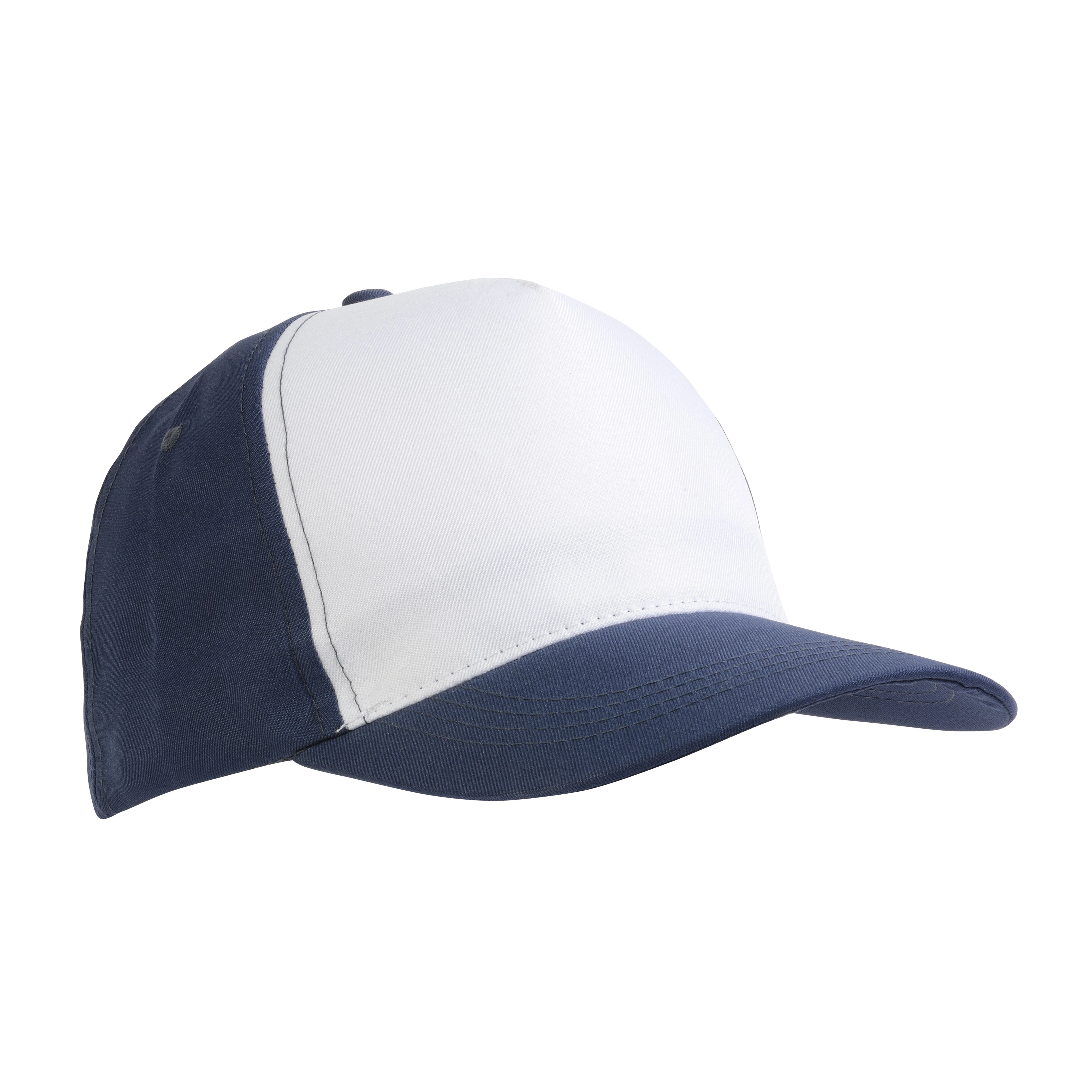 Immagine Cappellino in poliestere, 5 pannelli, regolazione a velcro