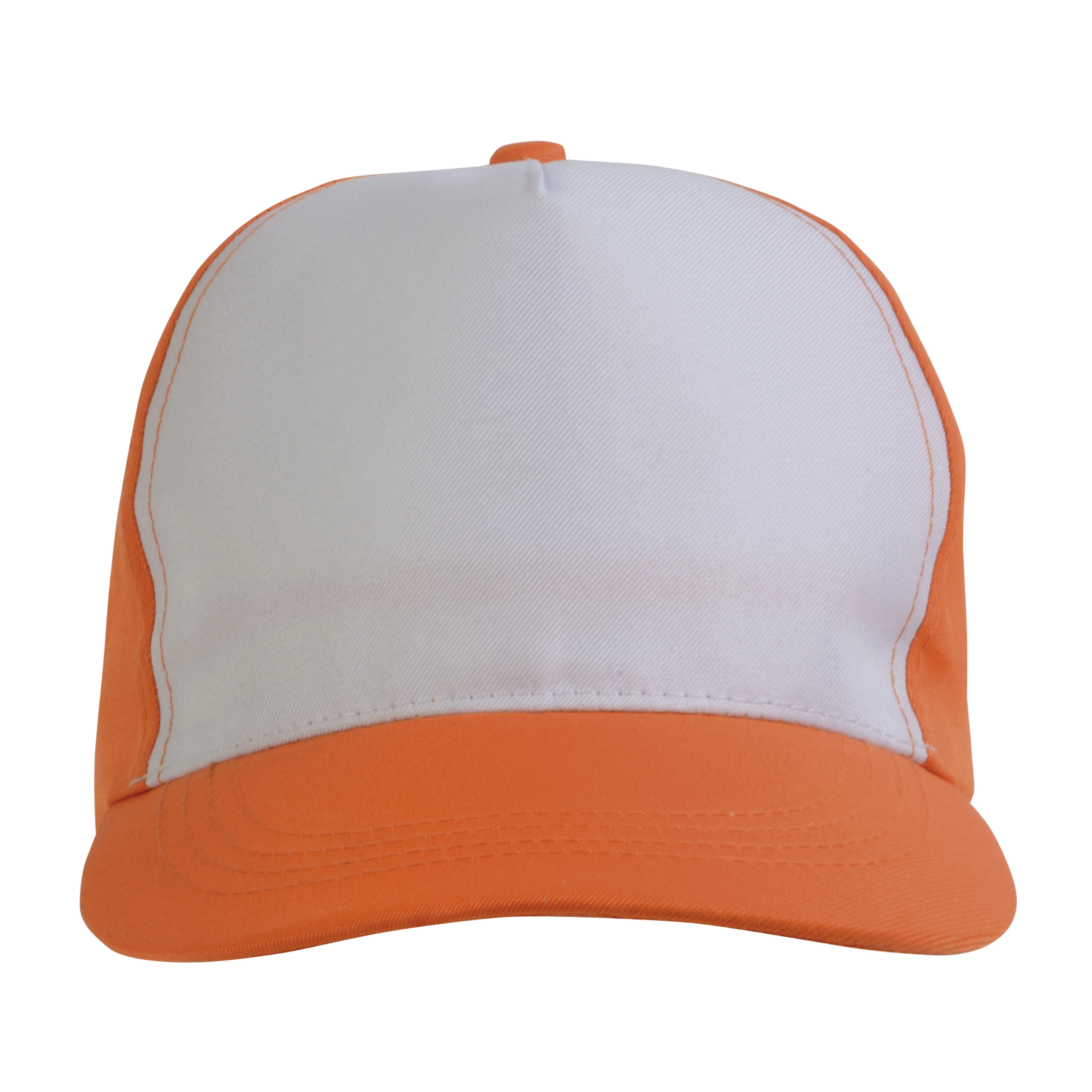 Immagine Cappellino in poliestere, 5 pannelli, regolazione a velcro