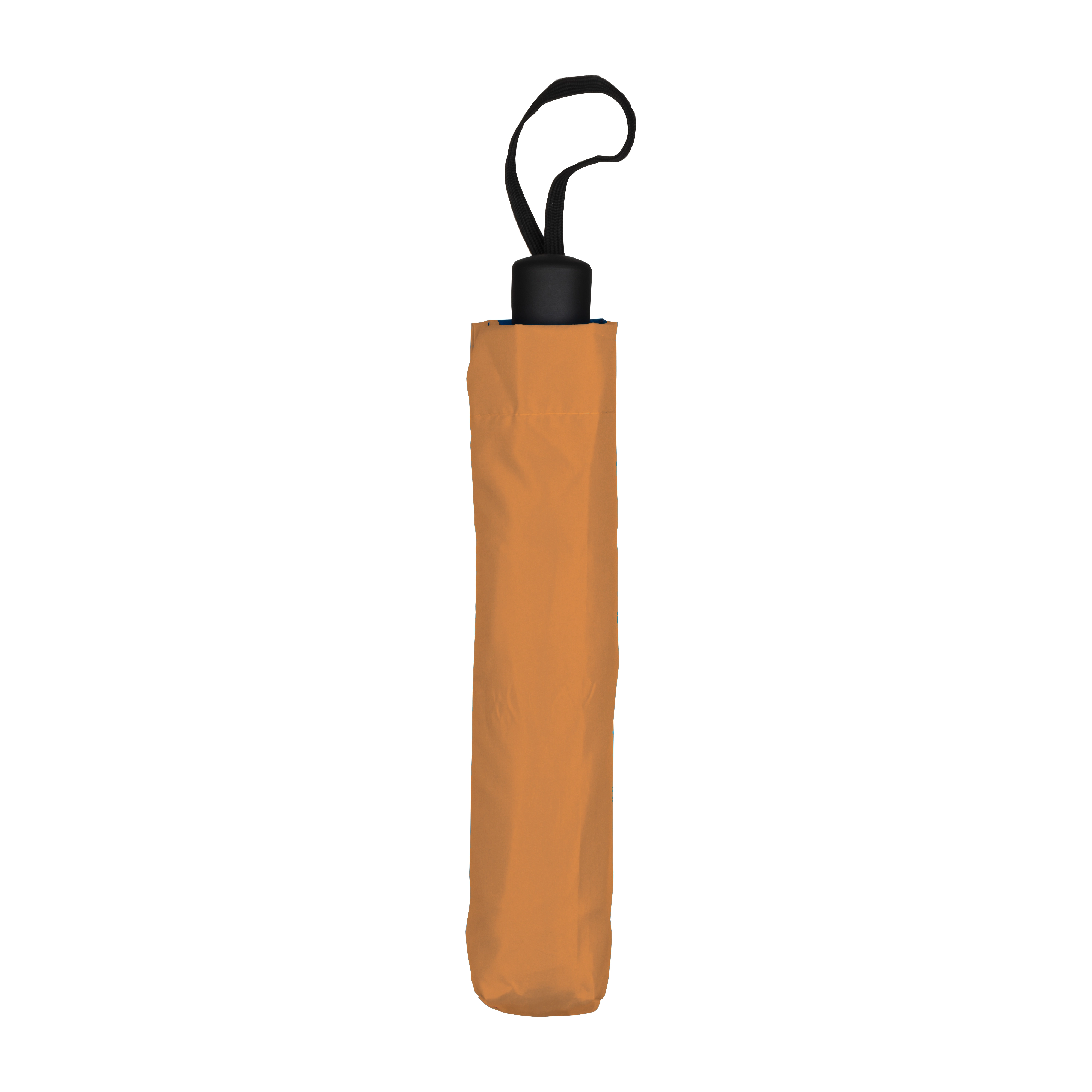 Immagine Mini ombrello apri-chiudi a pulsante in Polyester seta, inserito in guaina