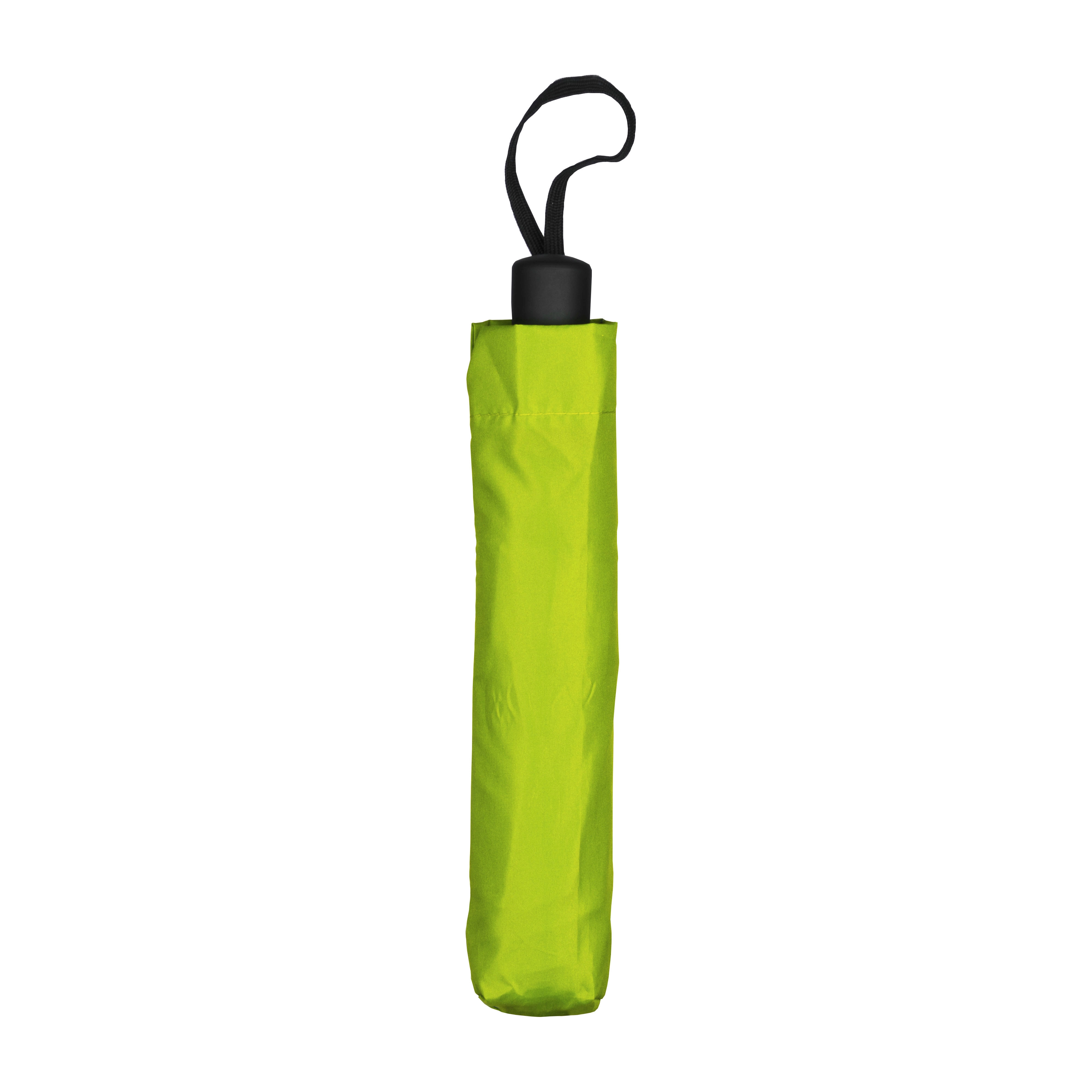 Immagine Mini ombrello apri-chiudi a pulsante in Polyester seta, inserito in guaina