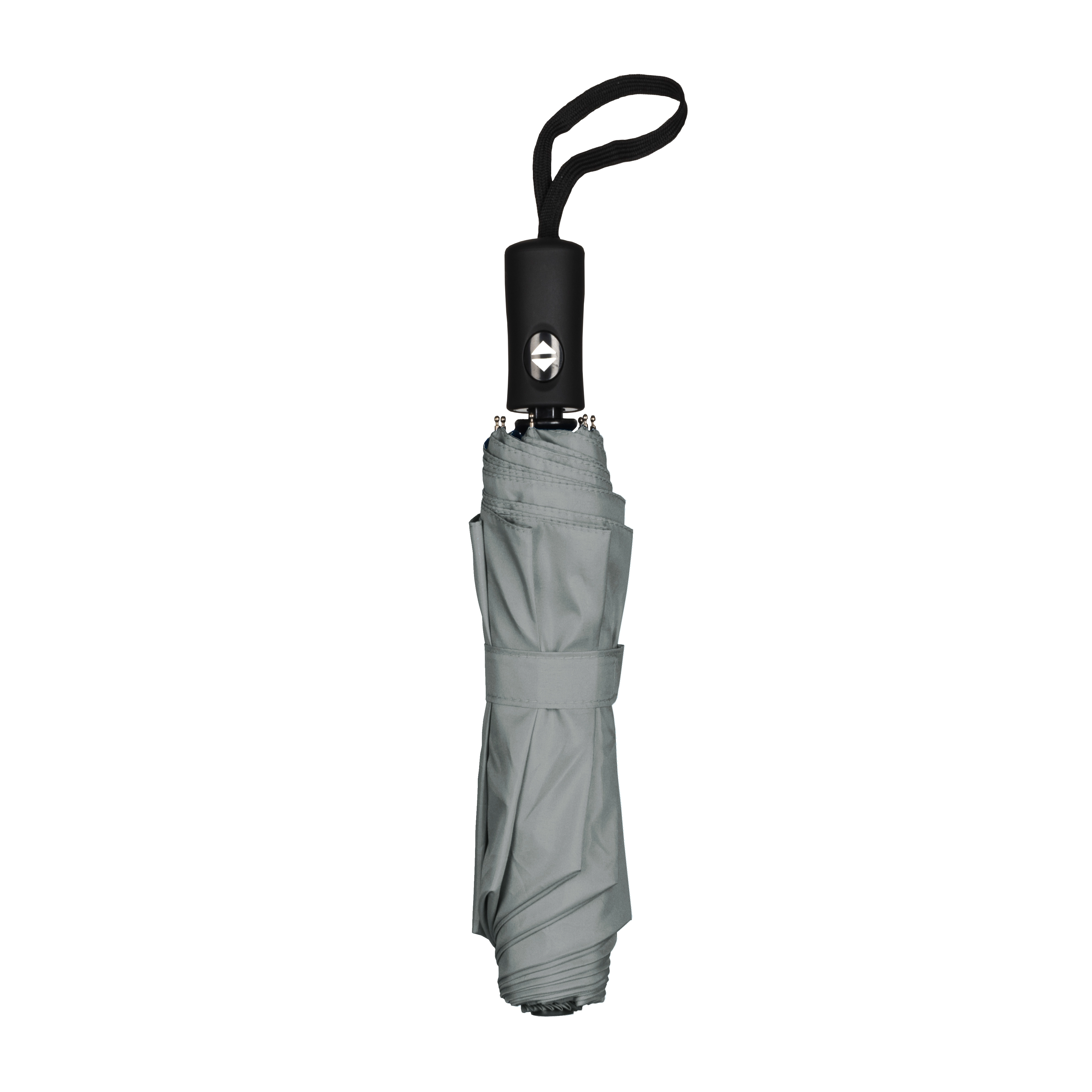 Immagine Mini ombrello apri-chiudi a pulsante in Polyester seta, inserito in guaina