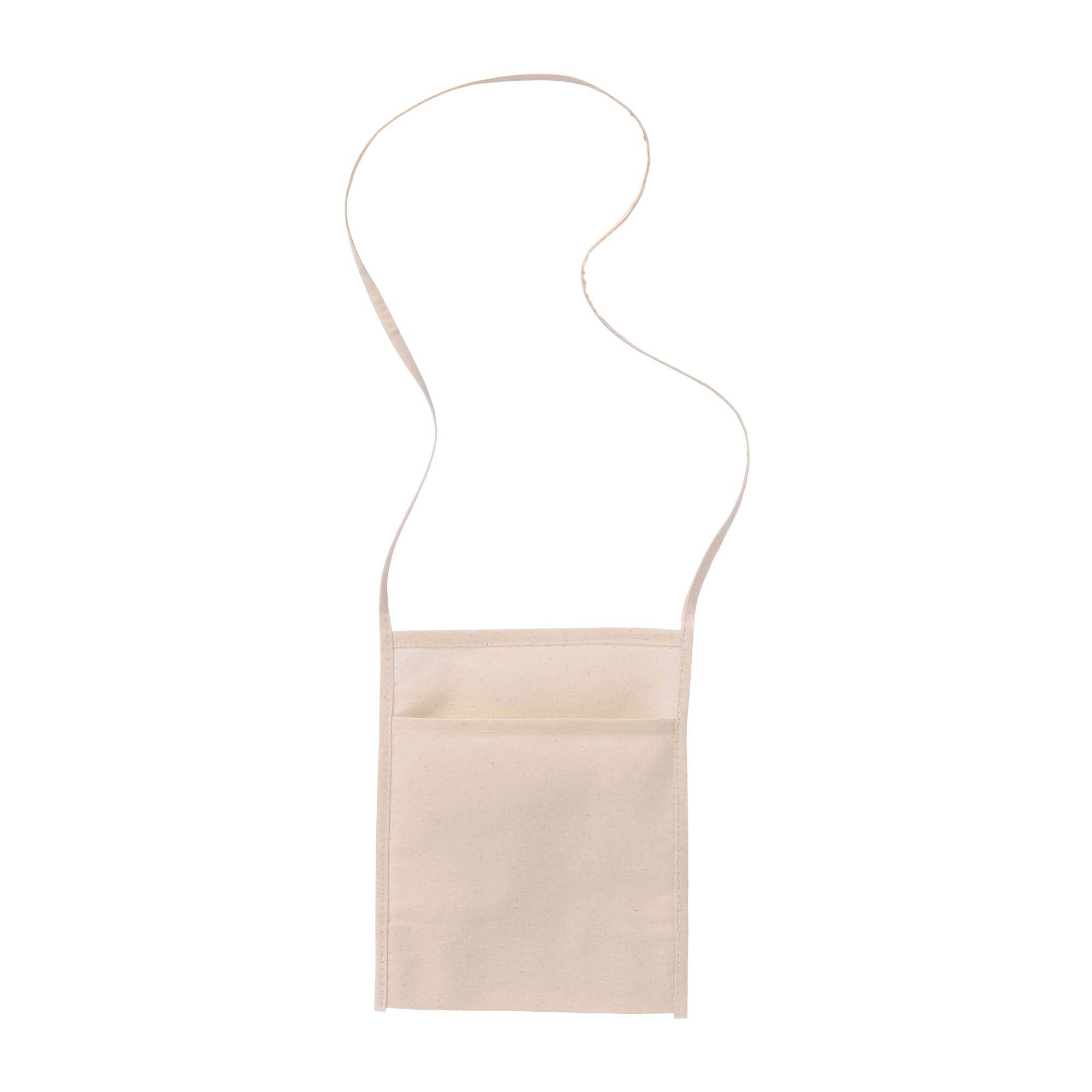 Immagine Portabicchiere da degustazione da collo in cotone con tracolla 90 cm