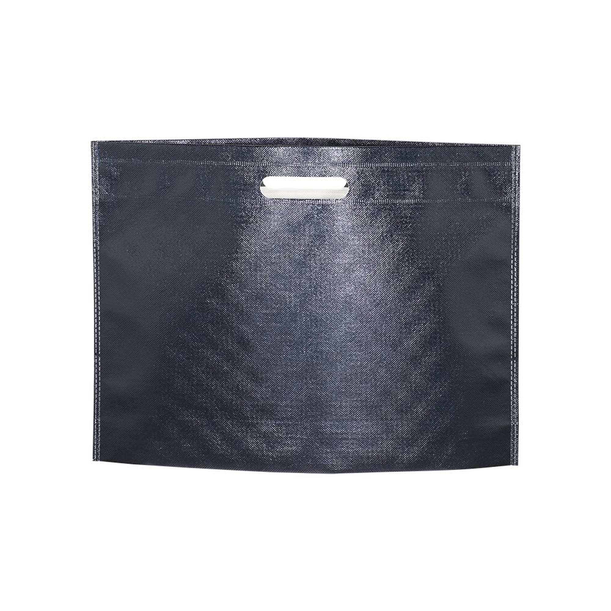 Immagine Shopper in TNT laminato metallizzata con laminatura più leggera e meno visibile