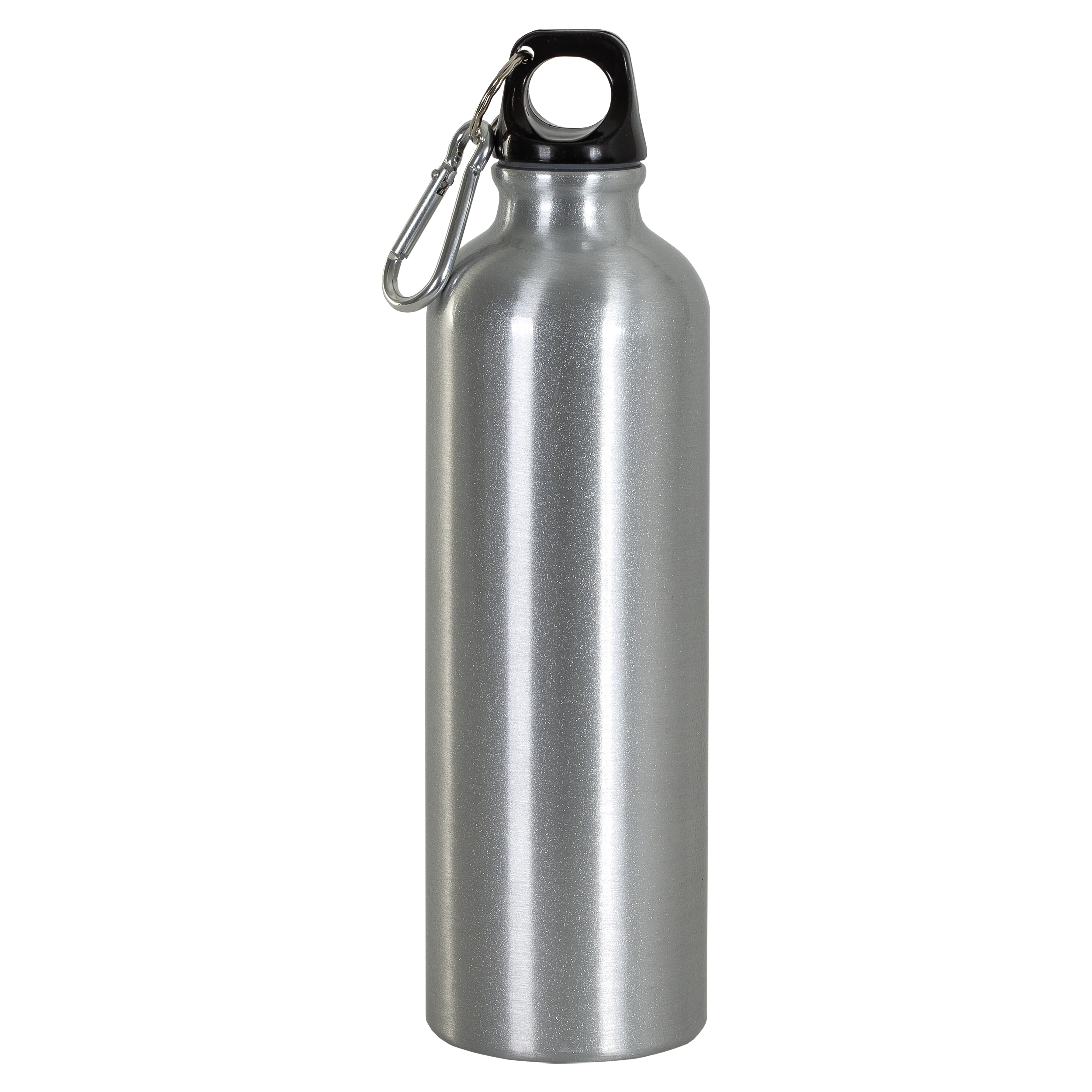 Immagine Borraccia in alluminio con moschettone, 750 ml, no box