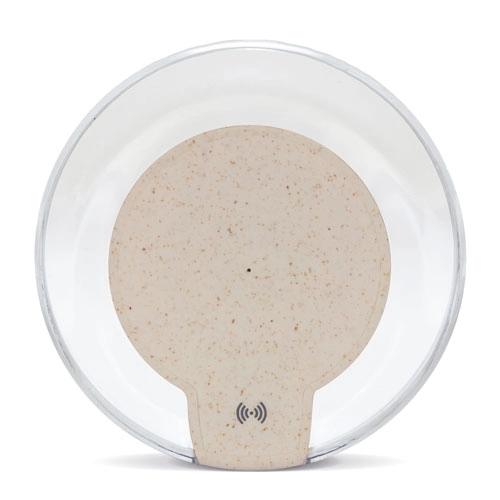 Immagine CARICABATTERIE WIRELESS 10W FIBRA DI GRANO 