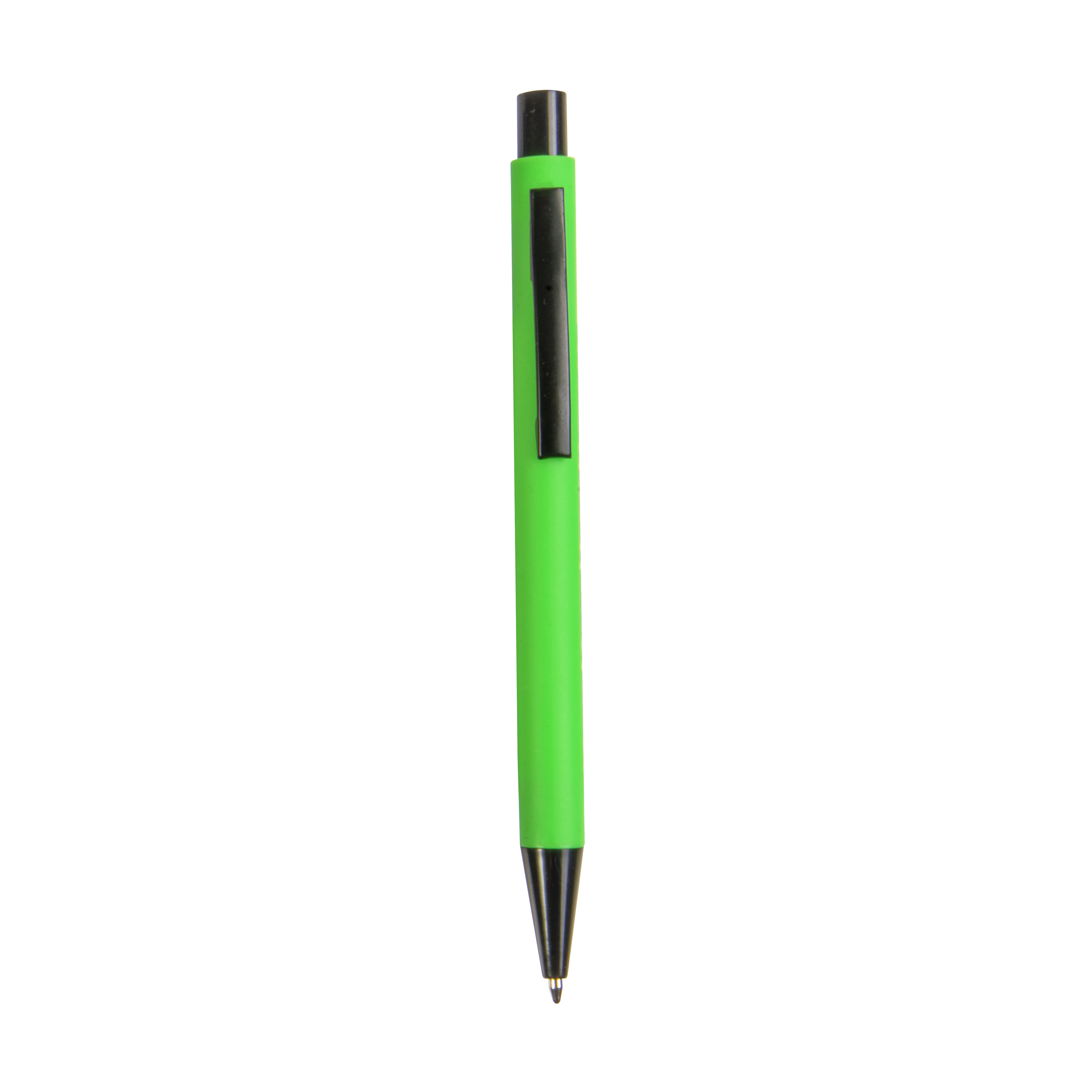 Immagine Penna a scatto in plastica con clip in metallo