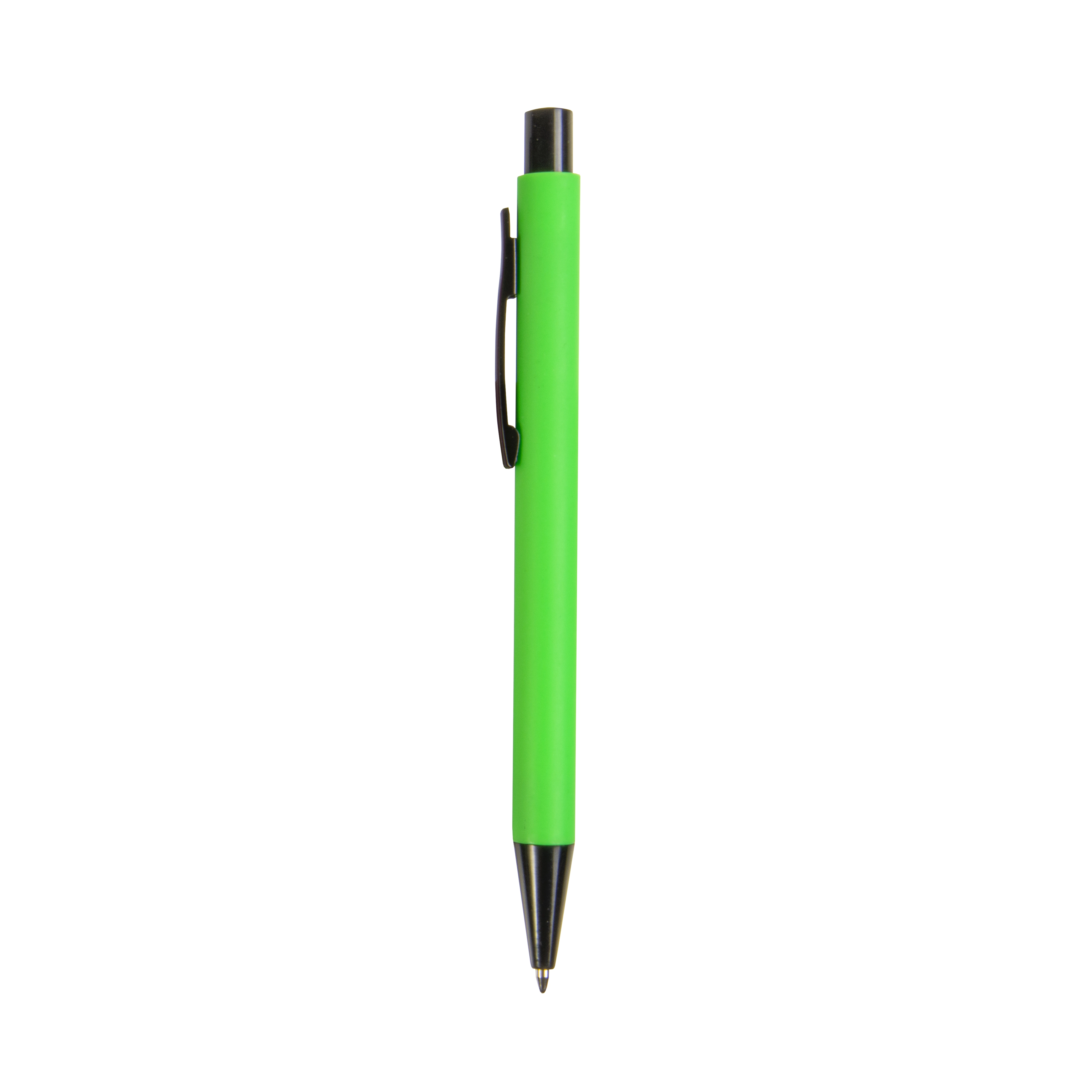 Immagine Penna a scatto in plastica con clip in metallo
