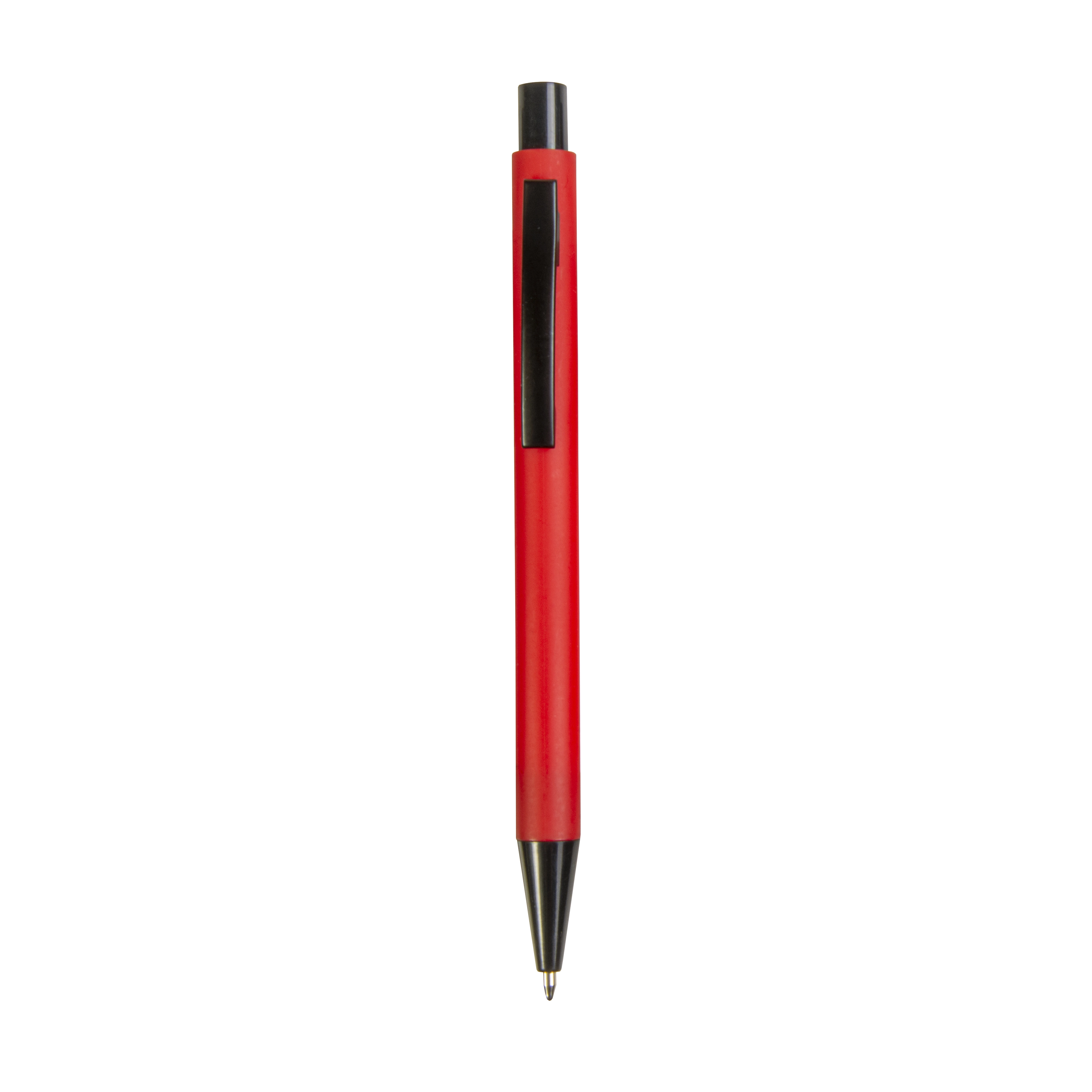 Immagine Penna a scatto in plastica con clip in metallo