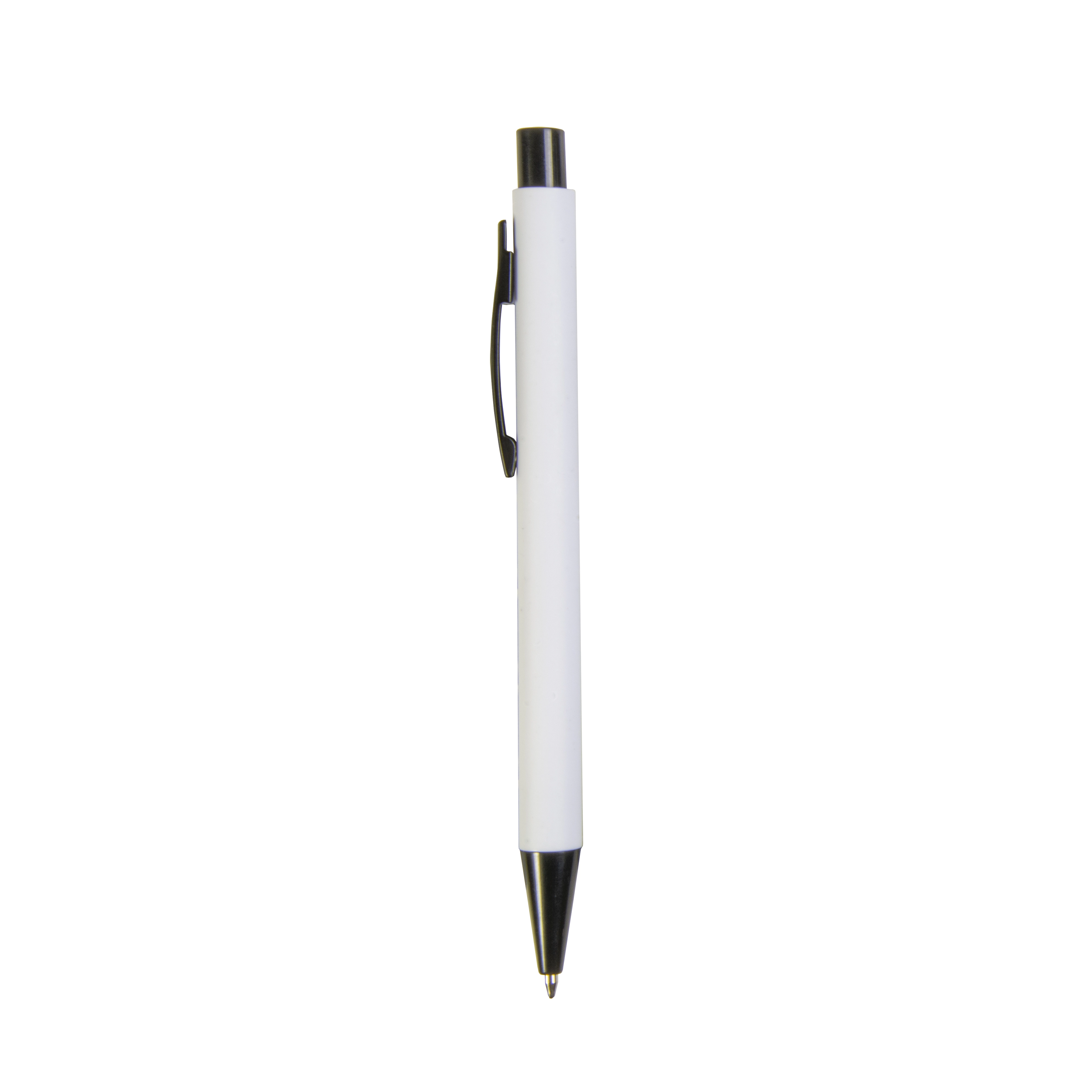 Immagine Penna a scatto in plastica con clip in metallo