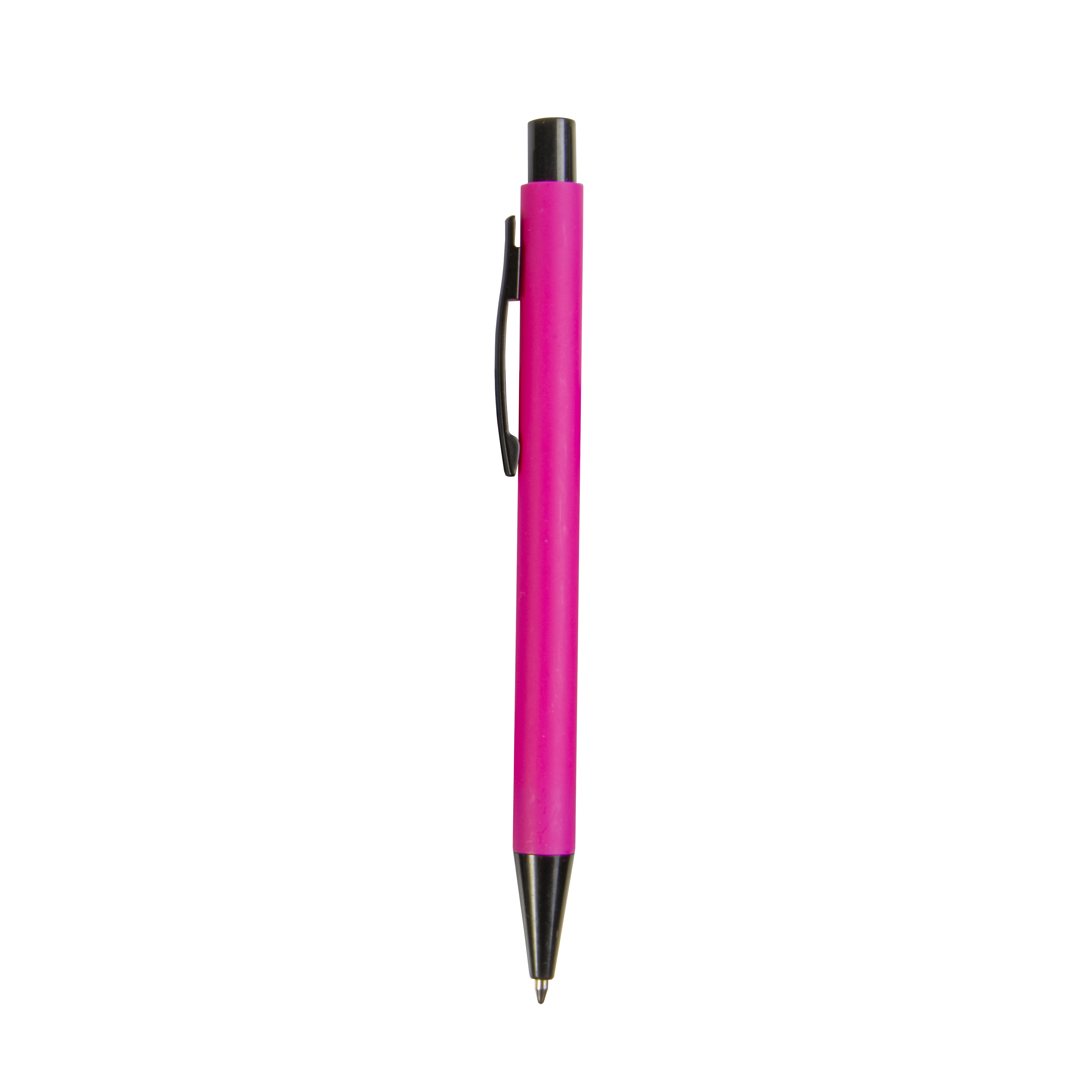 Immagine Penna a scatto in plastica con clip in metallo