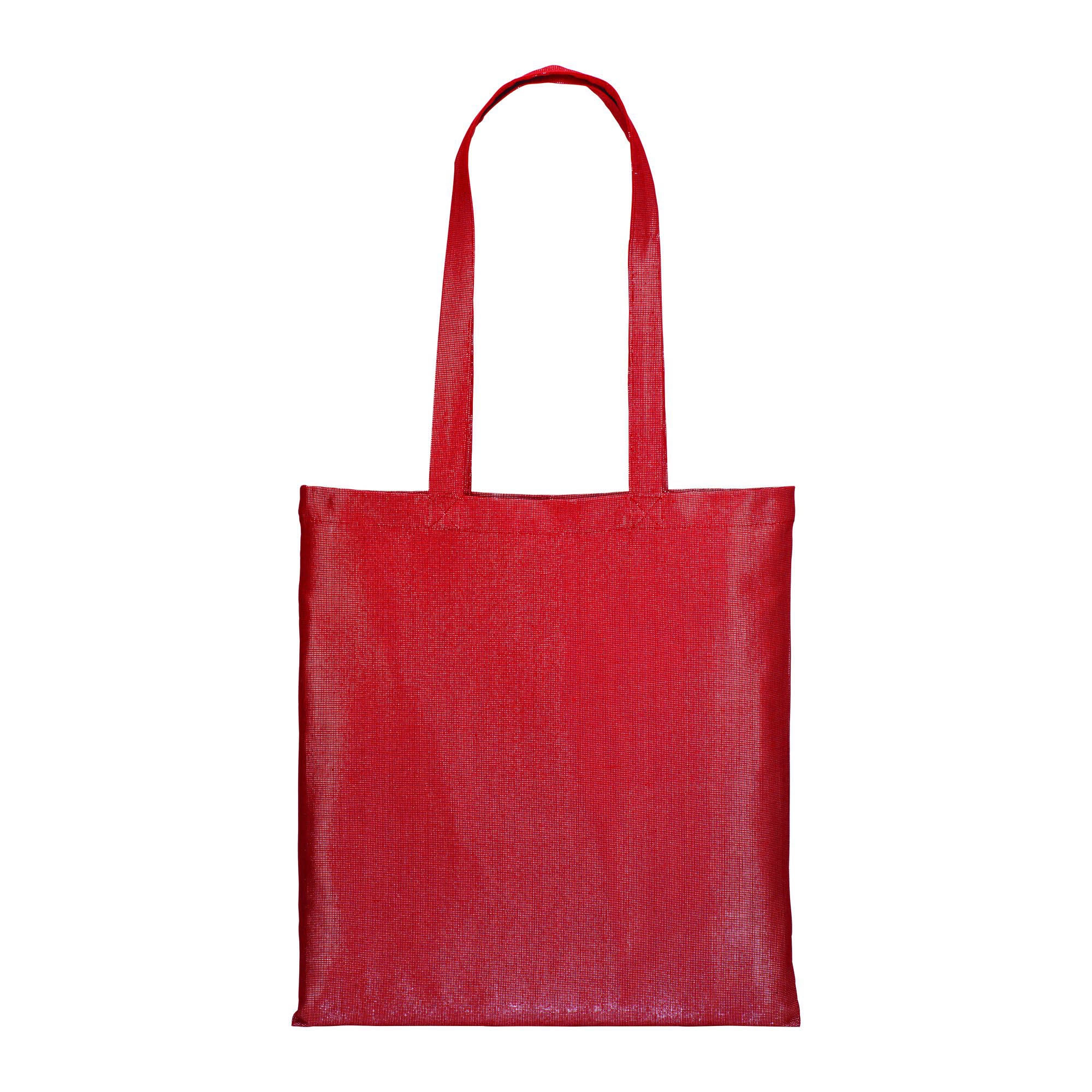 Immagine Shopper in policotone brillante 150g/m2, manici lunghi