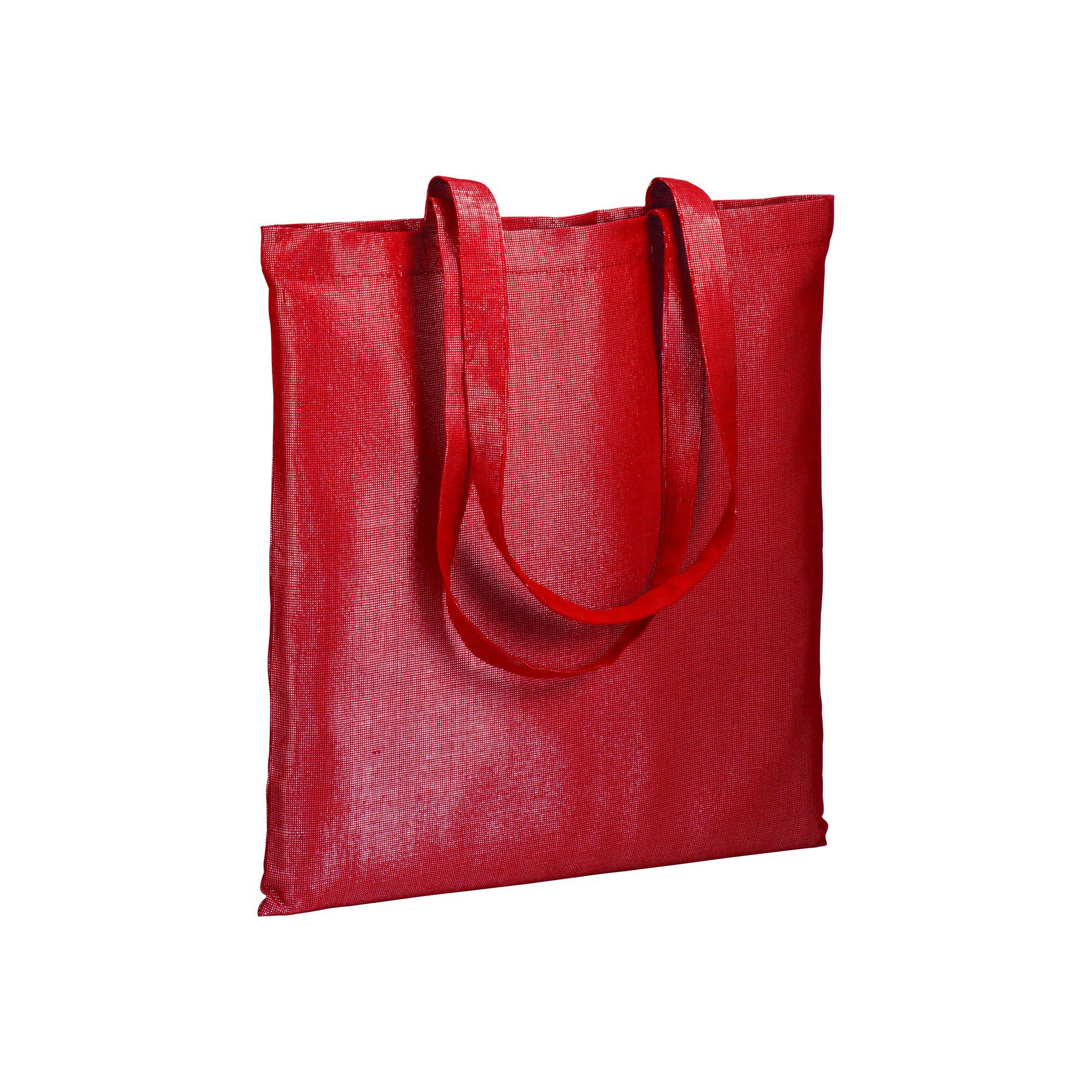 Immagine Shopper in policotone brillante 150g/m2, manici lunghi