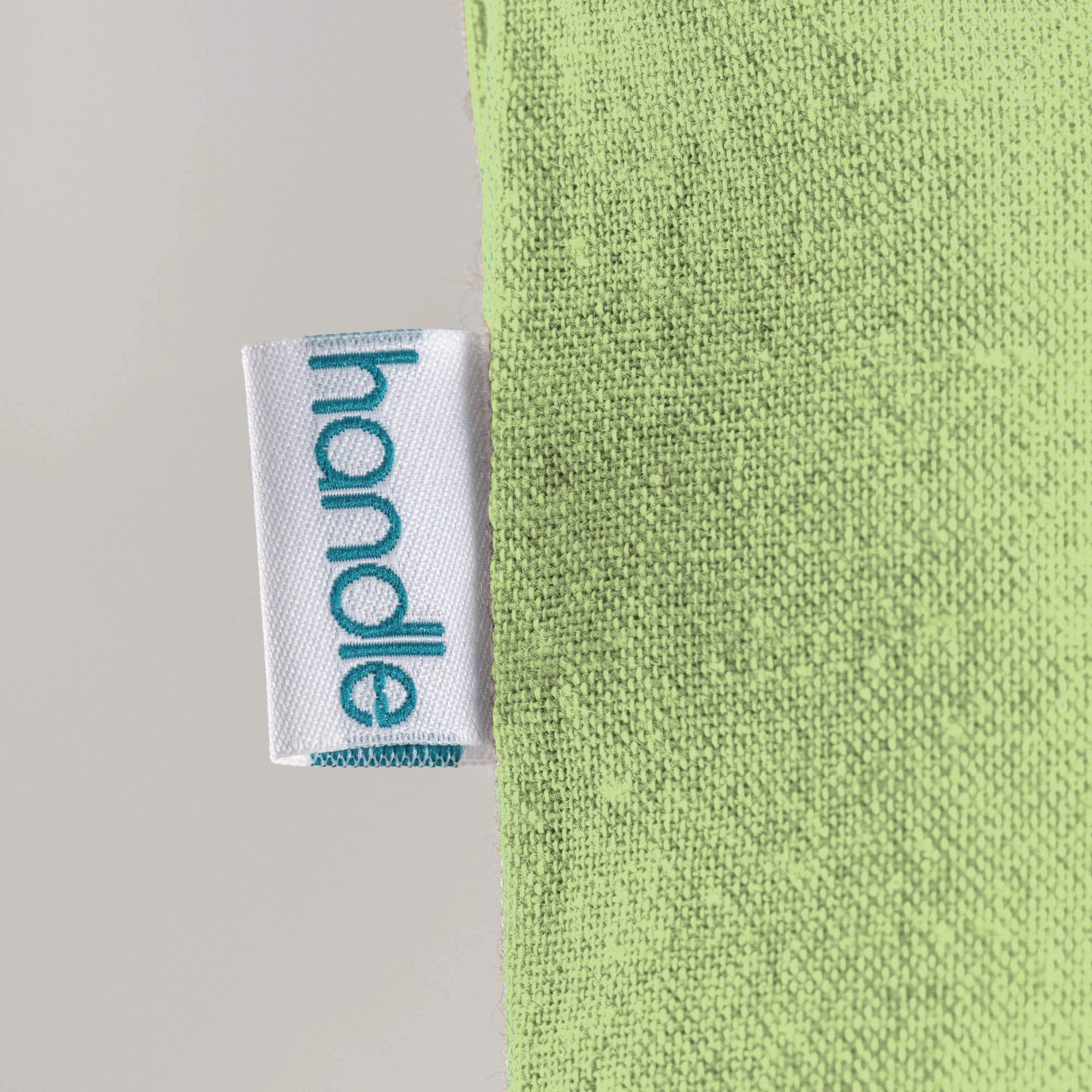Immagine Shopper in cotone riciclato 190 g/m2, manici lunghi