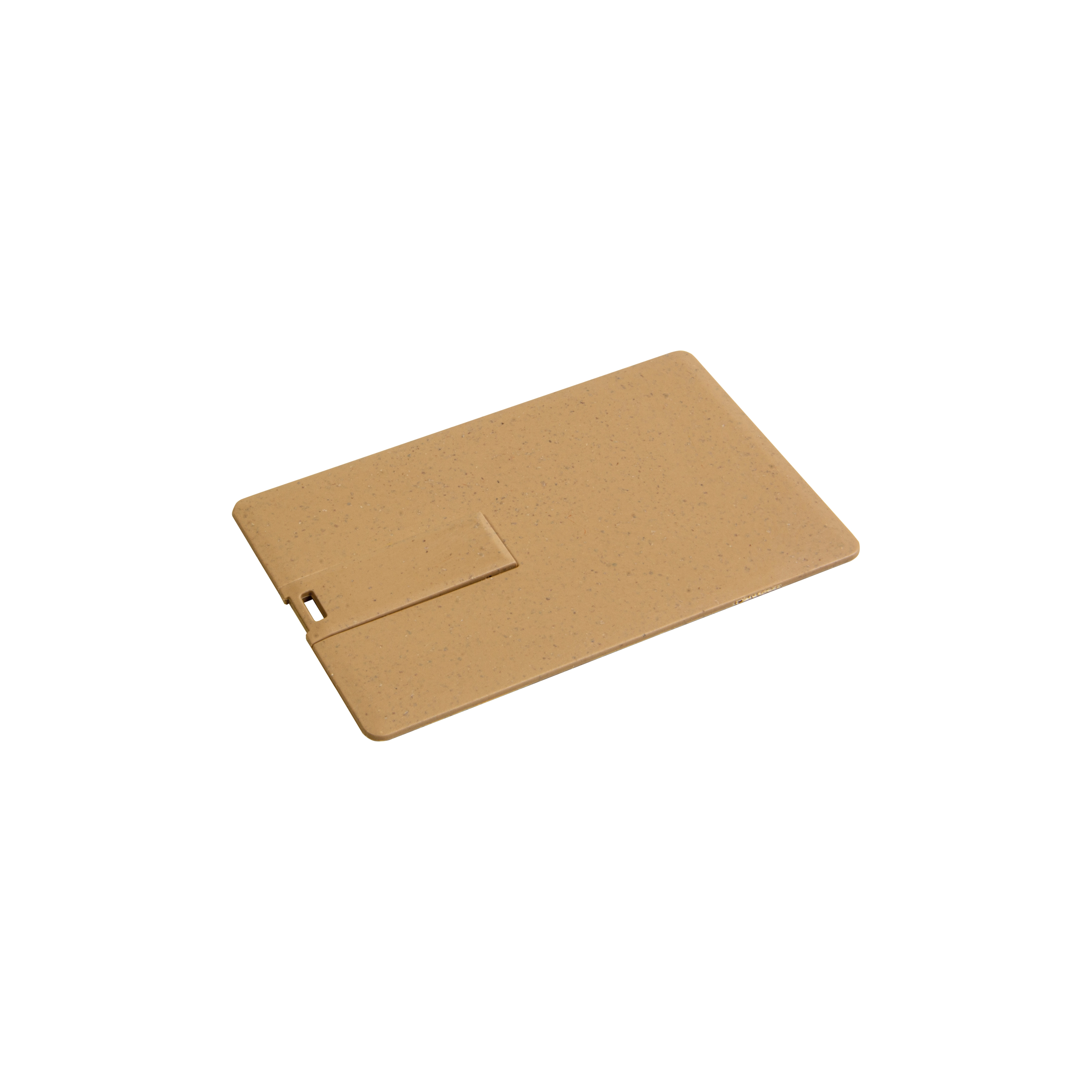 Immagine Chiavetta USB 8Gb a forma di tessera in paglia di grano e PP. Possibilità di import