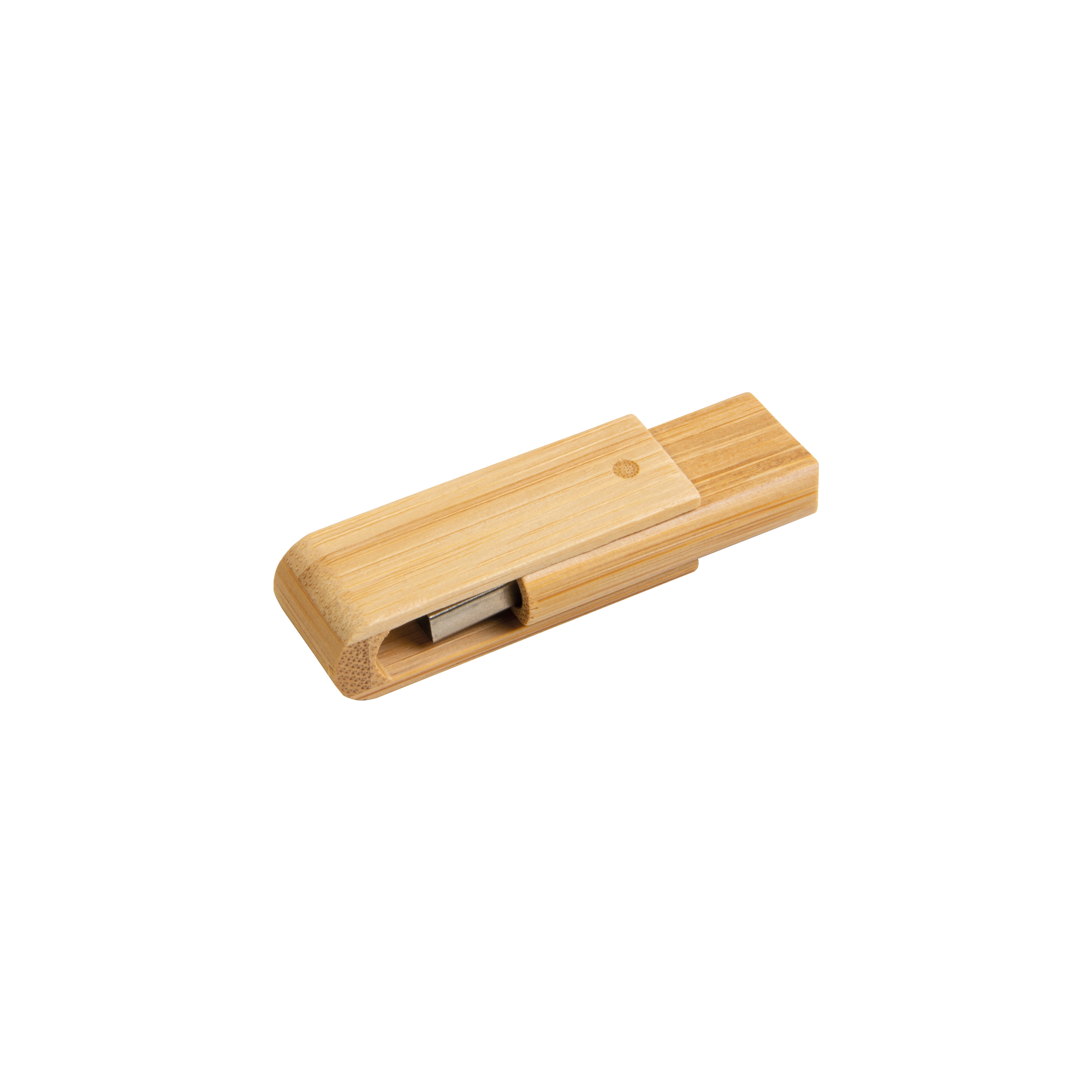 Immagine Chiavetta girevole USB 4Gb in bamboo. Possibilità di import su richiesta