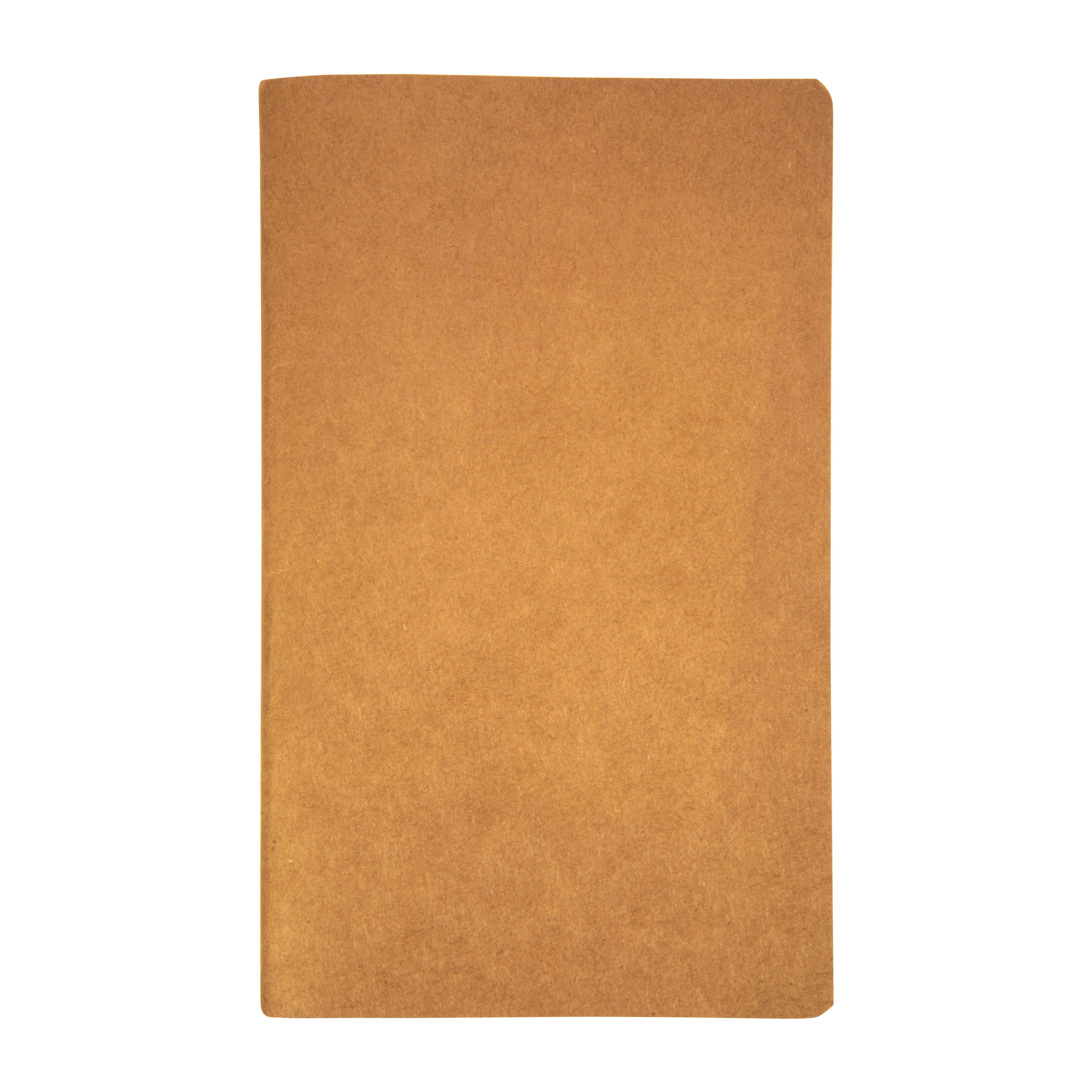 Immagine Quaderno con copertina in carta riciclata, fogli a righe color avorio