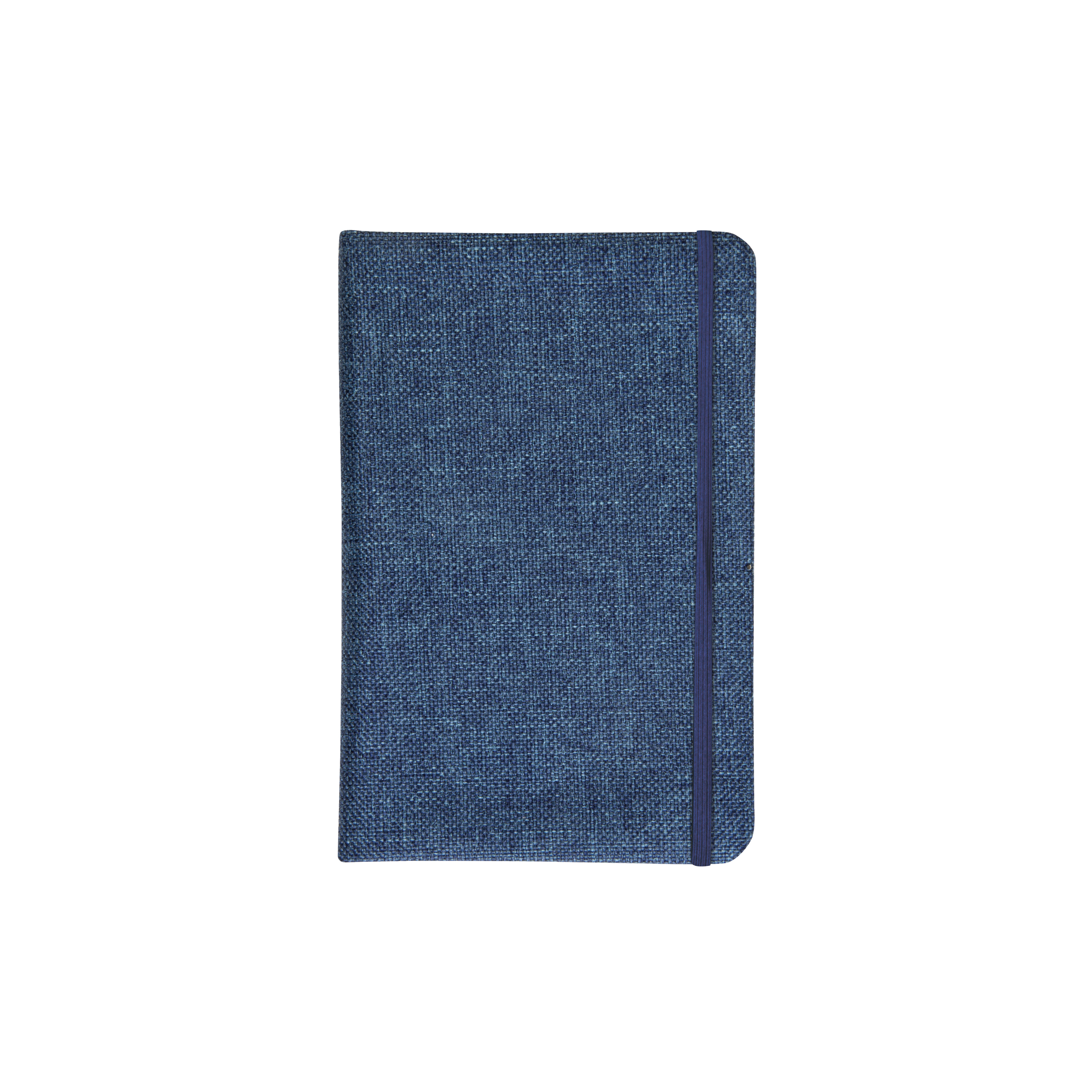 Immagine Quaderno con copertina in R-Pet, con elastico, fogli a righe color bianco