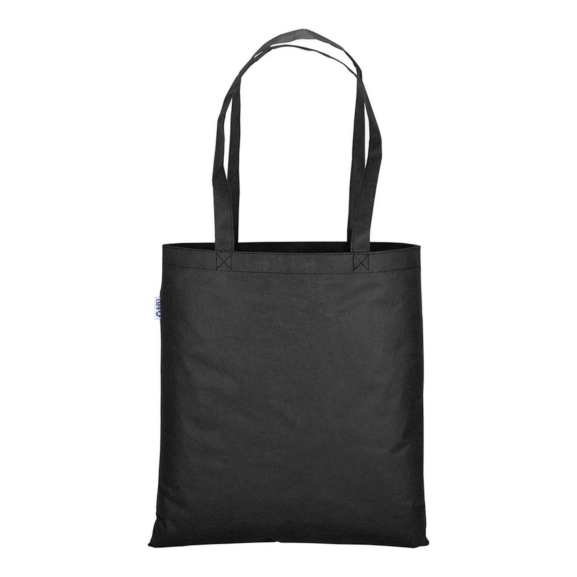 Immagine Shopper in R-pet 80g/m2, manici lunghi
