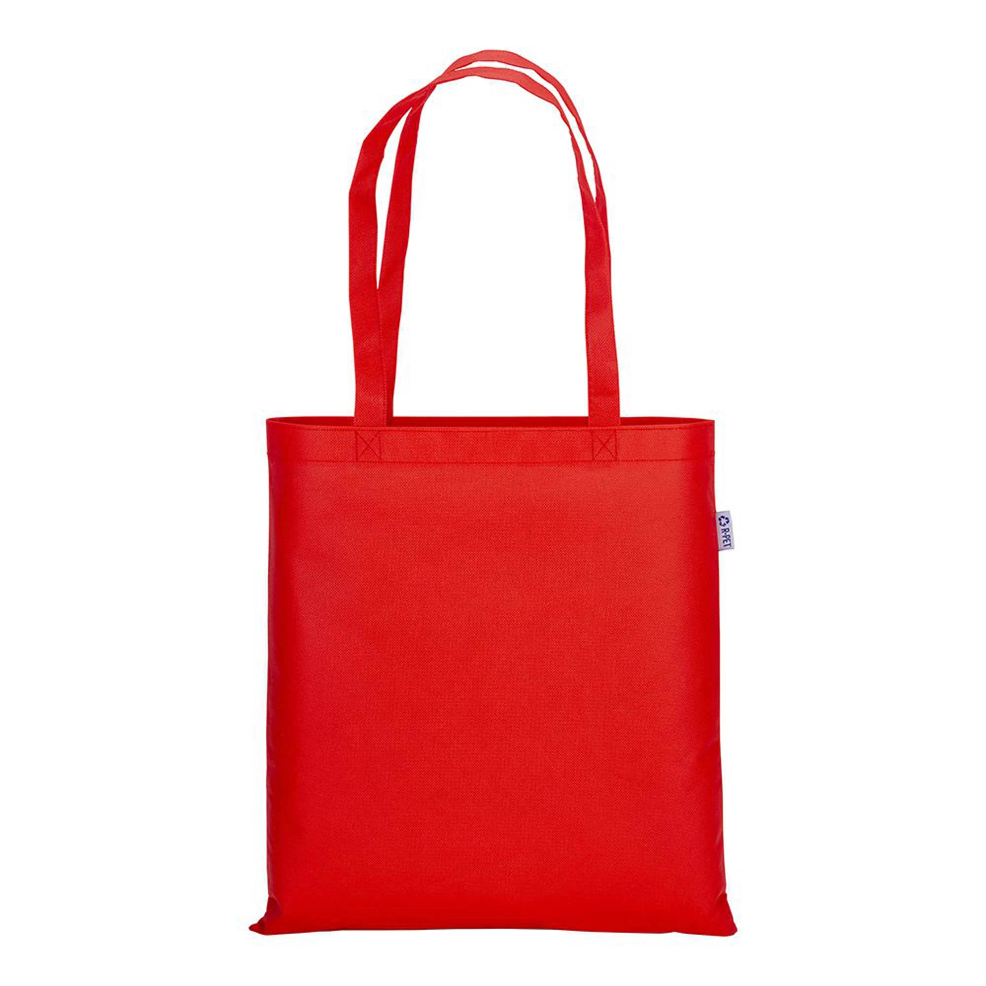 Immagine Shopper in R-pet 80g/m2, manici lunghi