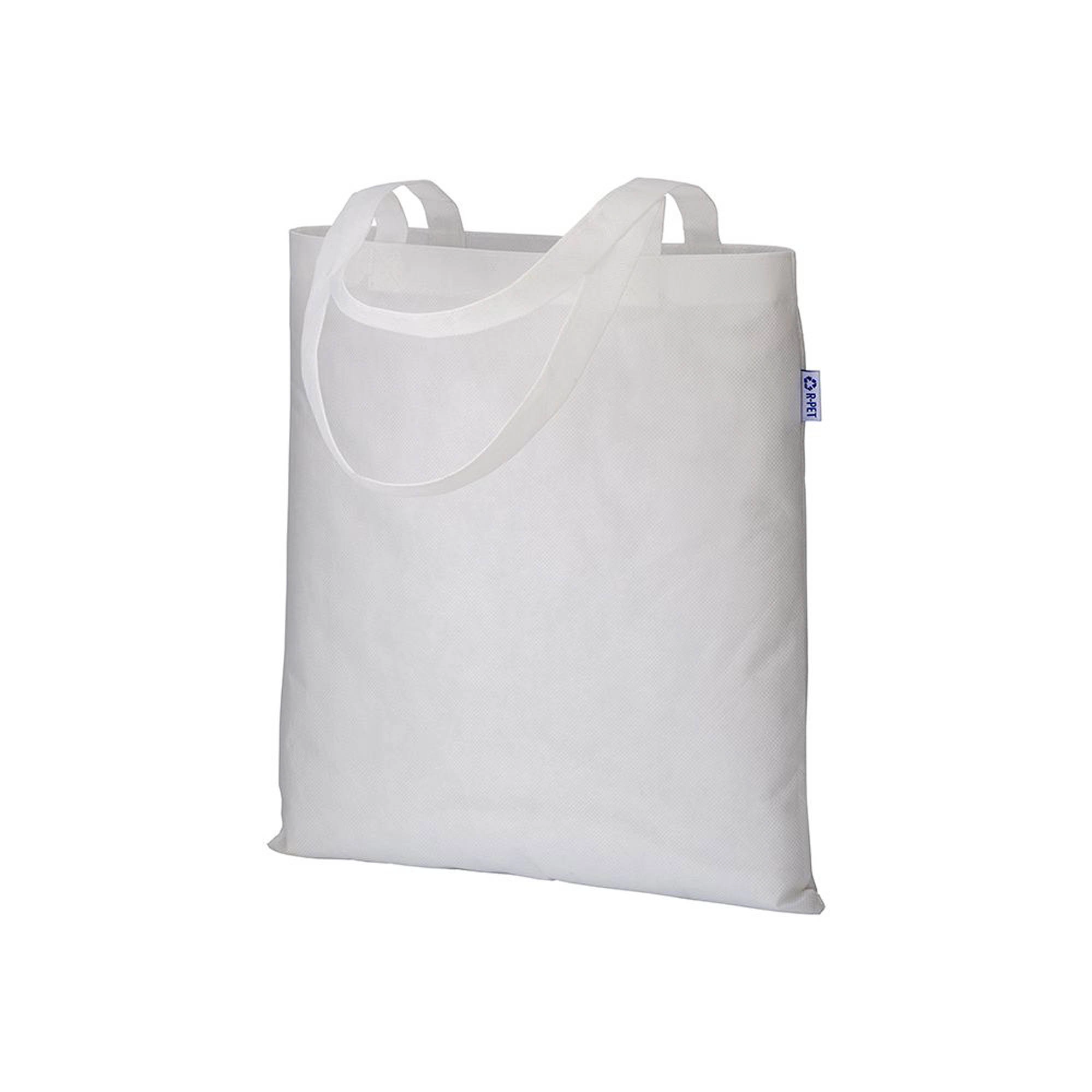 Immagine Shopper in R-pet 80g/m2, manici lunghi