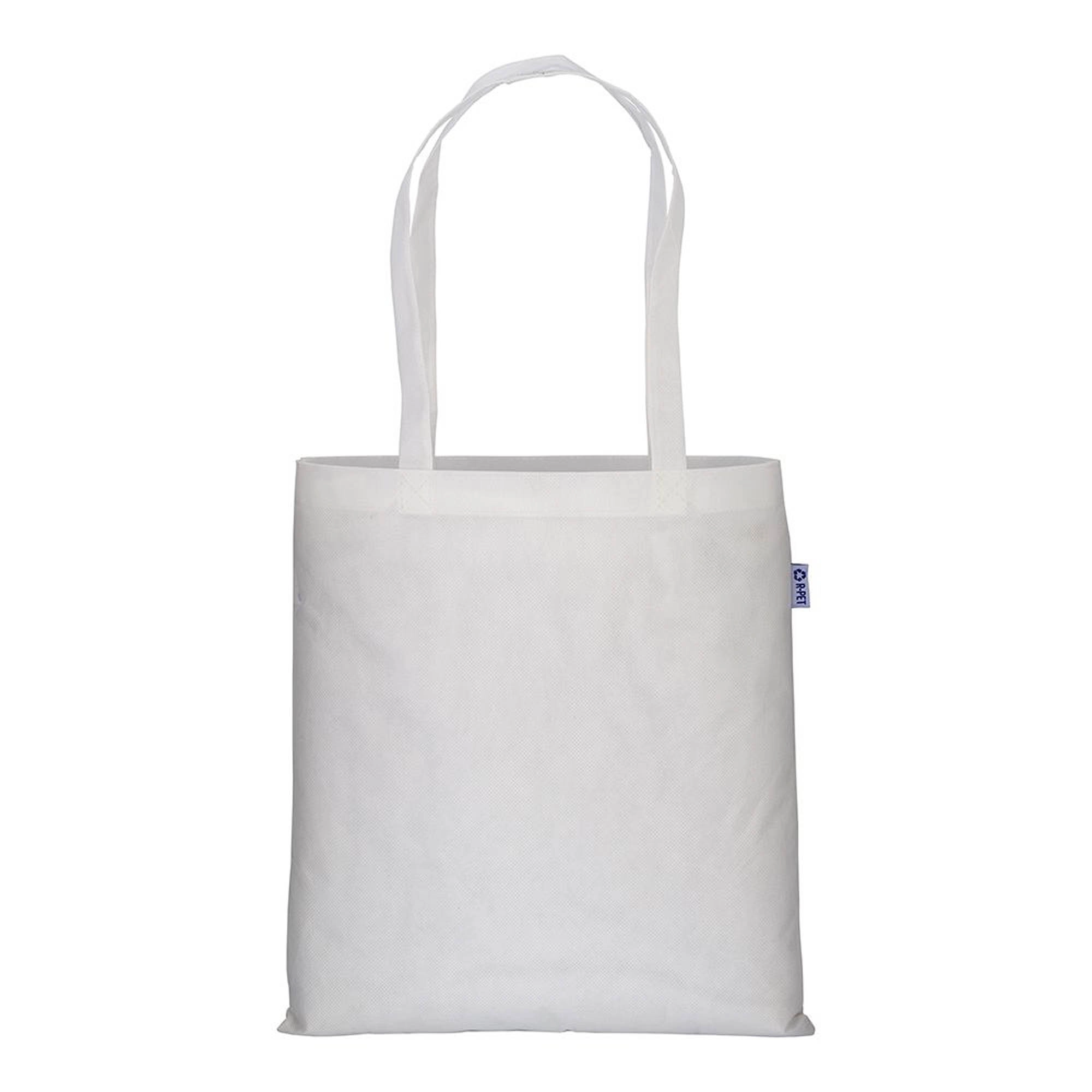 Immagine Shopper in R-pet 80g/m2, manici lunghi