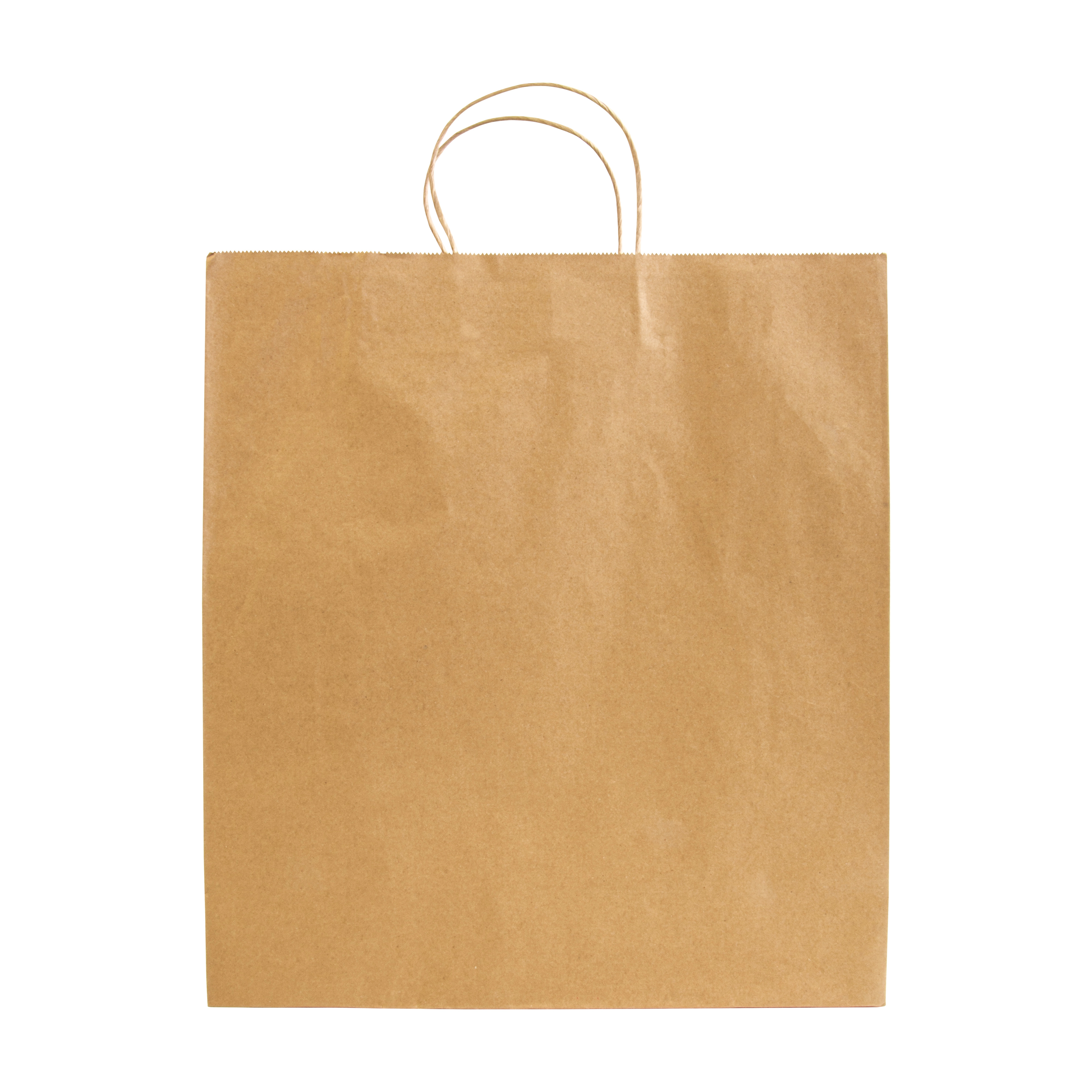 Immagine Shopper in carta riciclata 100 gr/m2 con soffietto