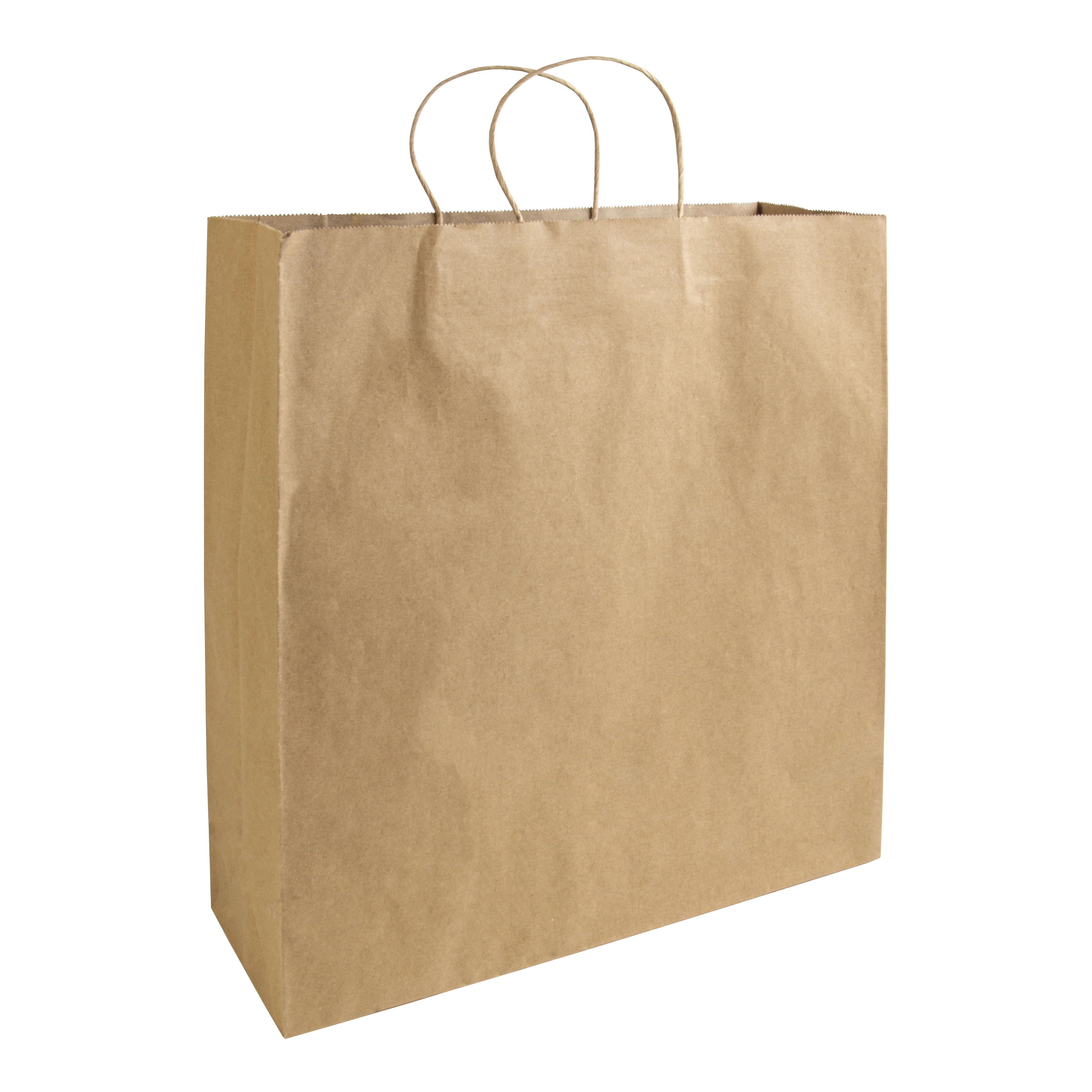 Immagine Shopper in carta riciclata 100 gr/m2 con soffietto