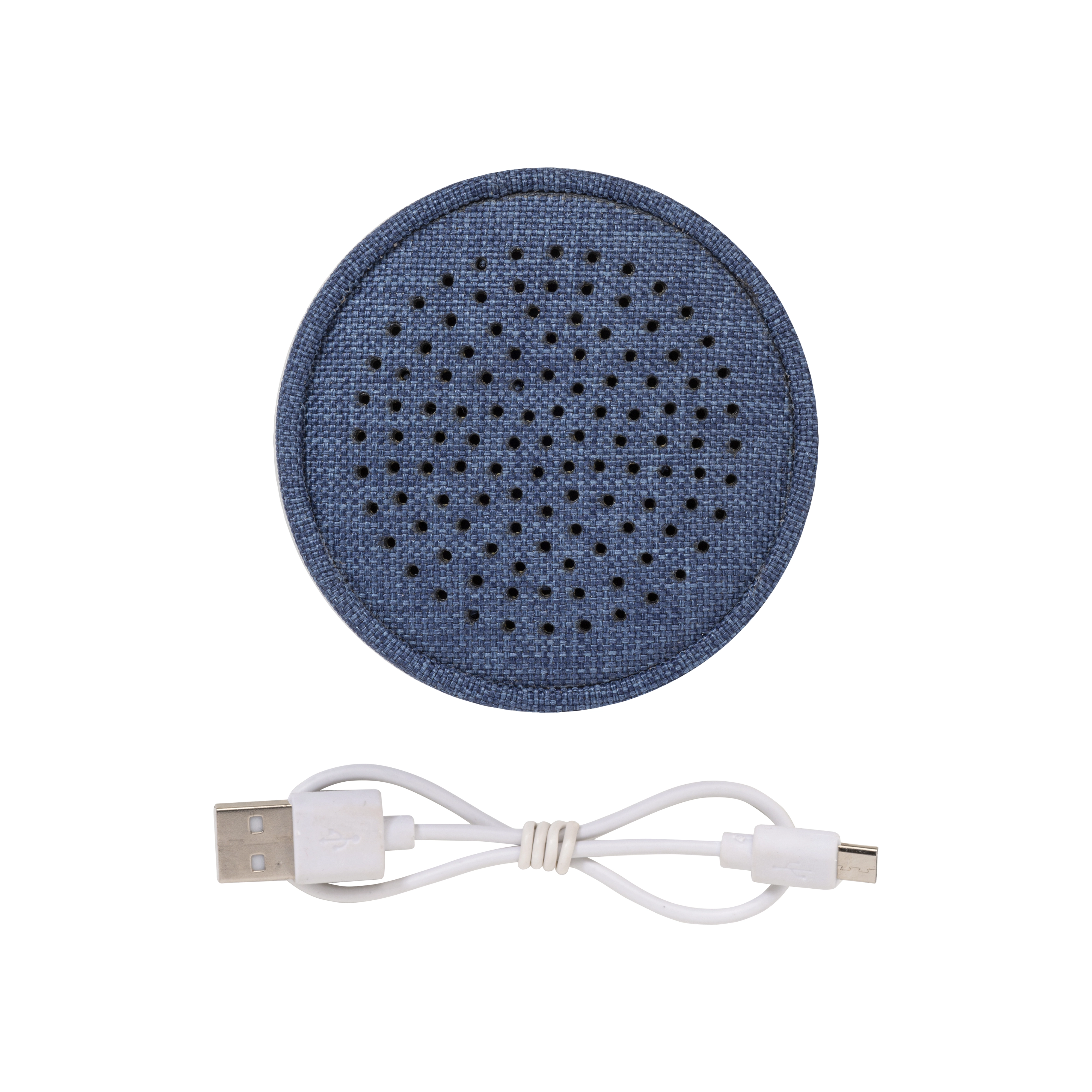Immagine Mini altoparlante bluetooth v 5.0 in R-PET e ABS con microfono per chiamate in vivavo
