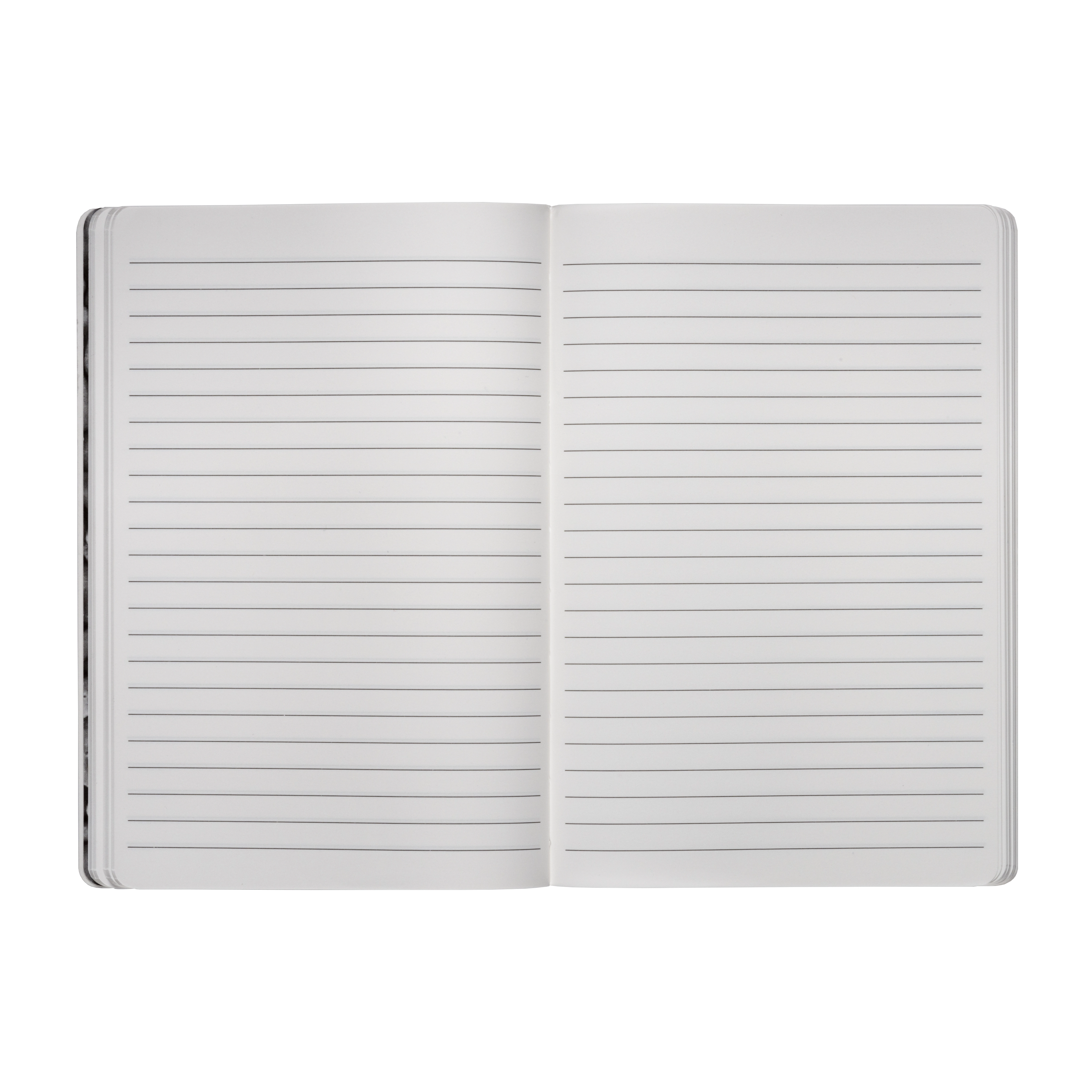 Immagine Quaderno in carta di pietra, fogli bianchi a righe, 64 pag., 14,5x21 cm