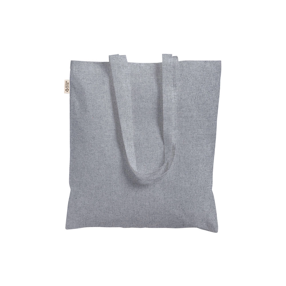 Immagine Shopper in cotone/poliestere riciclato 180 g/m2, manici lunghi