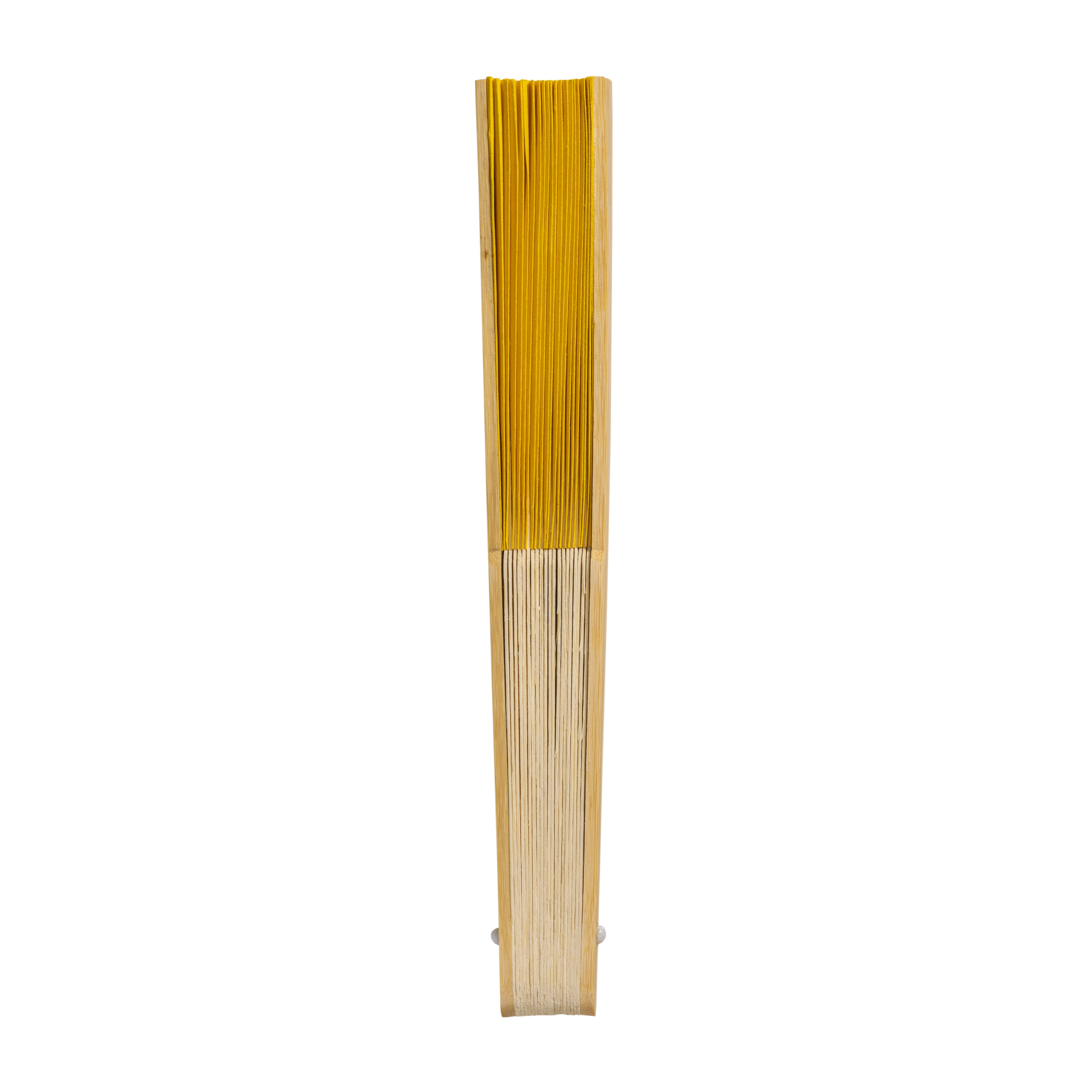 Immagine Ventaglio in carta con manico in bambù