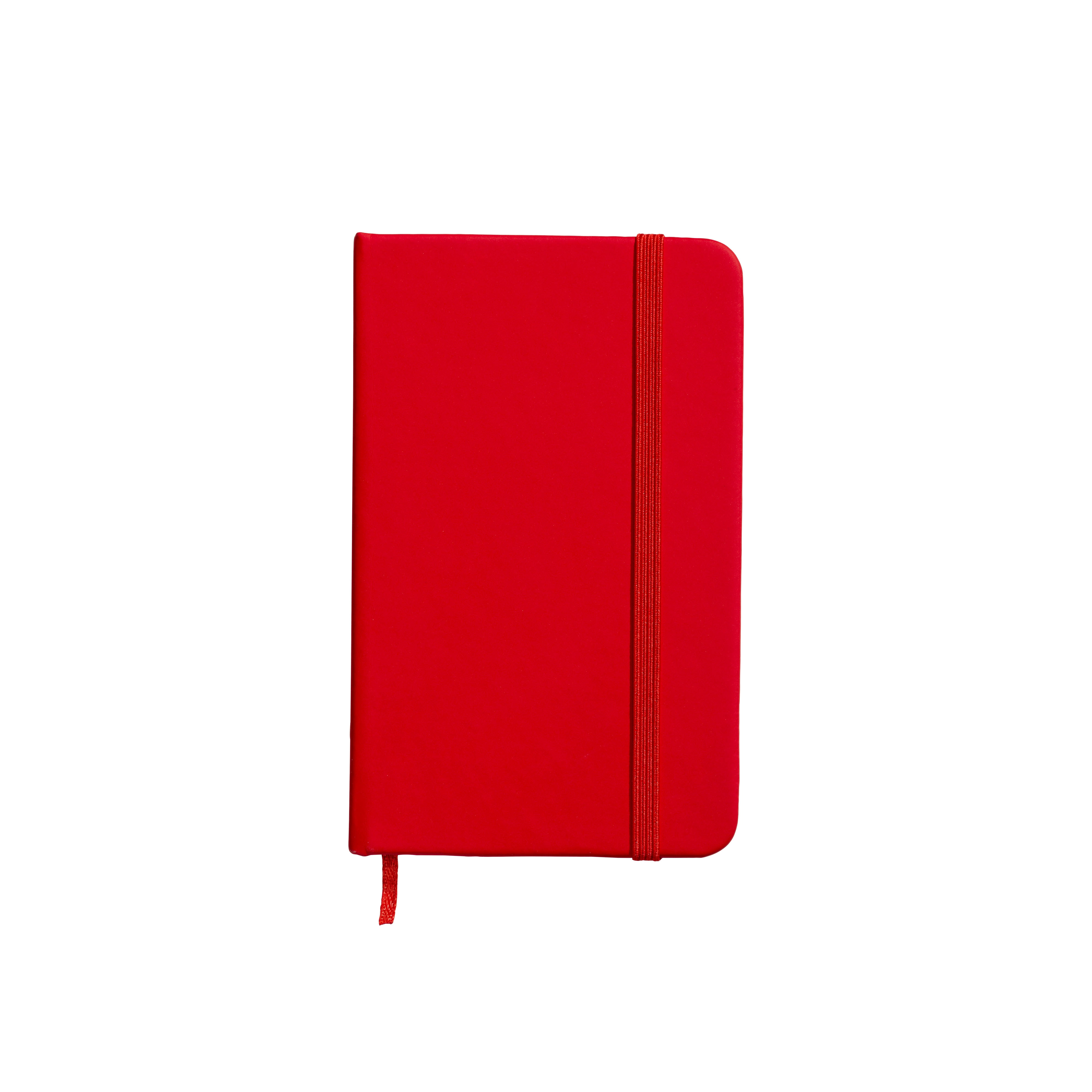 Immagine Quaderno con copertina in PU riciclato con fogli a righe (80 pag.)