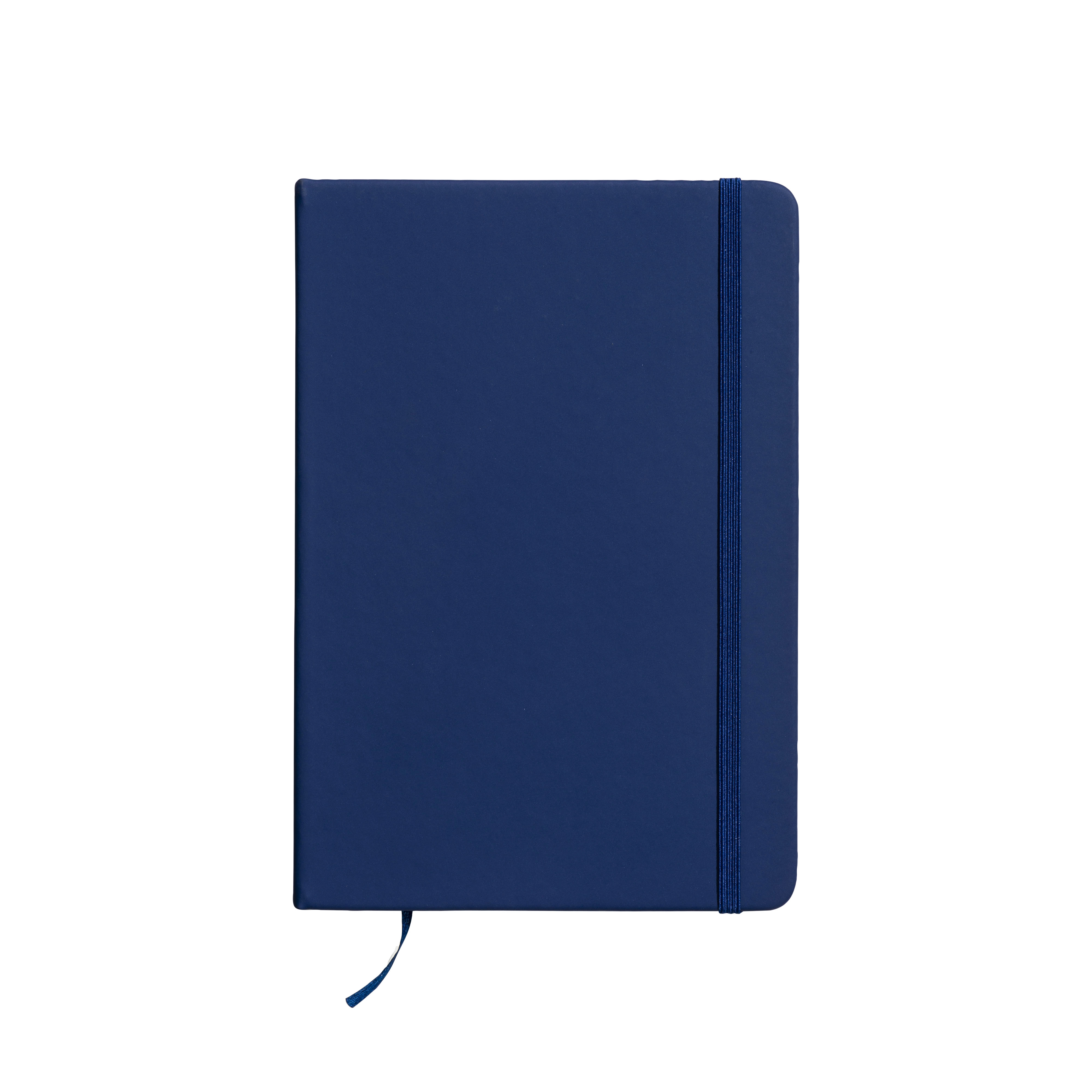 Immagine Quaderno con copertina in PU riciclato con fogli a righe (80 pag.)