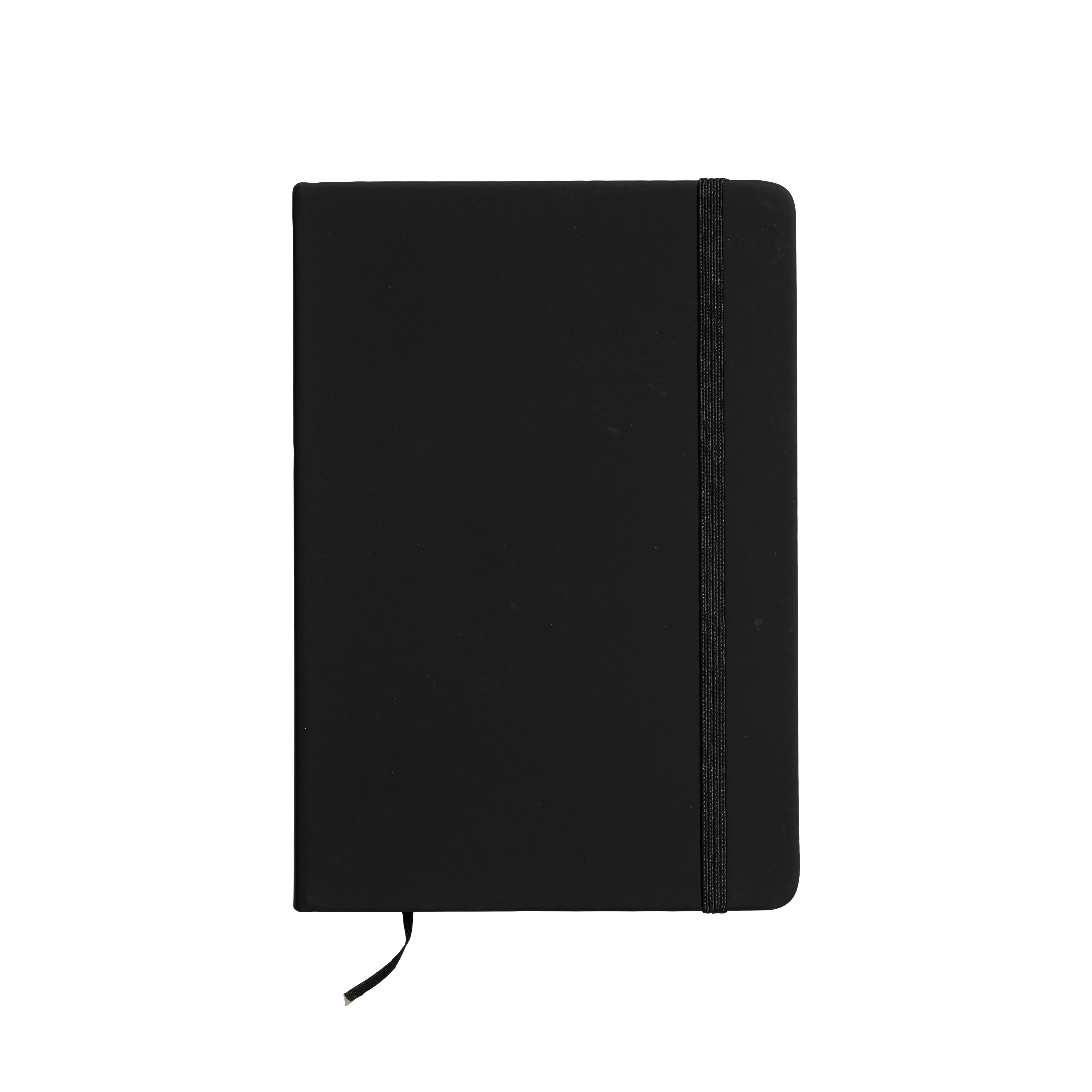 Immagine Quaderno con copertina in PU riciclato con fogli a righe (80 pag.)