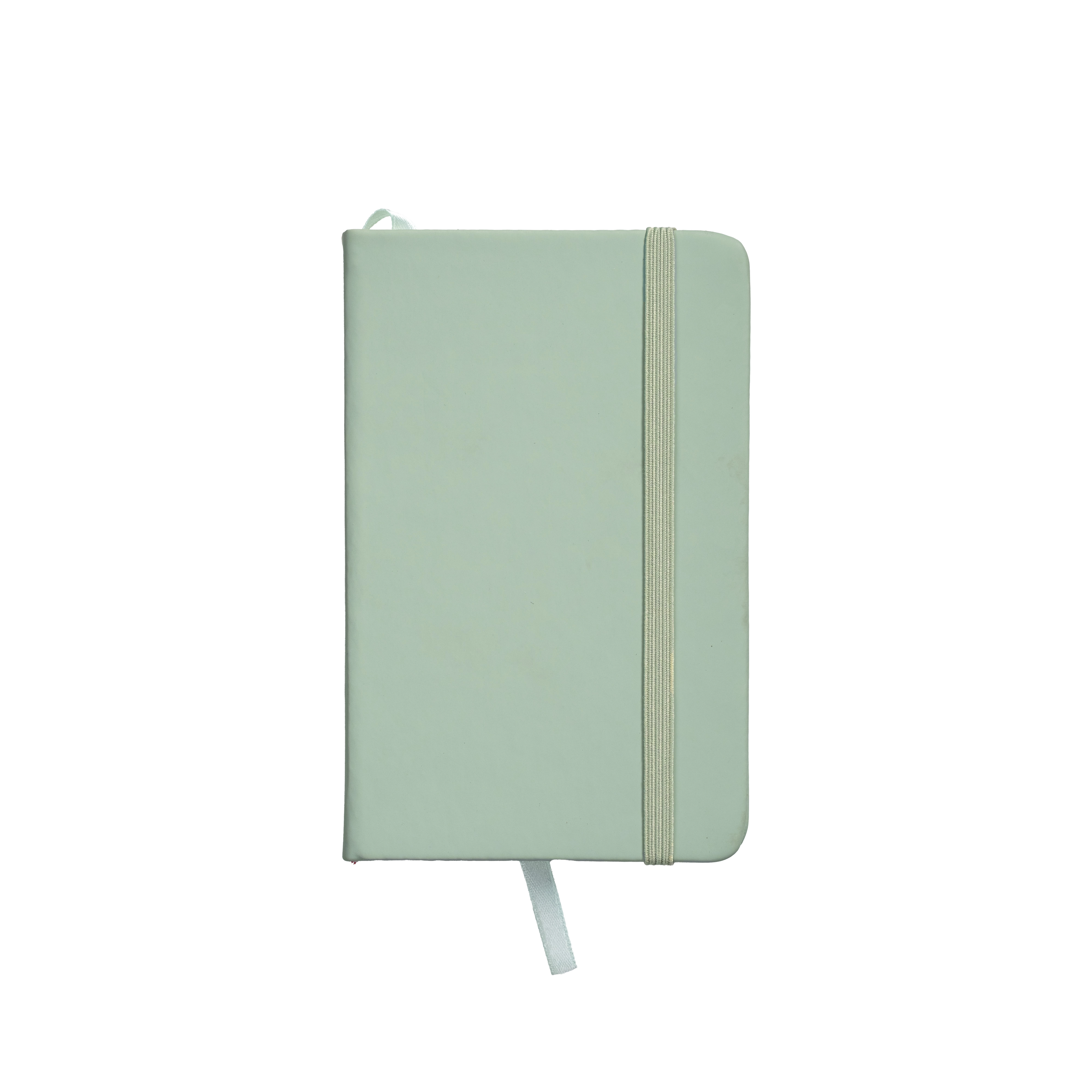 Immagine Quaderno con copertina in PU in colori pastello ed elastico di chiusura