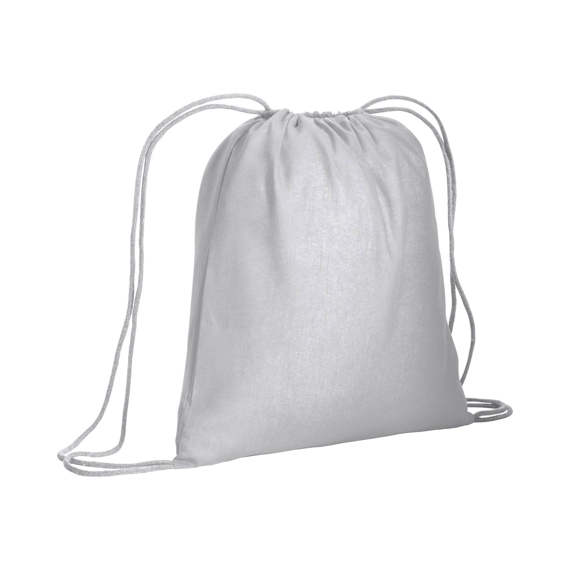 Immagine Zainetto in cotone da 120 g/m2, con chiusura a strozzo. È certificato OEKO-TEX®.