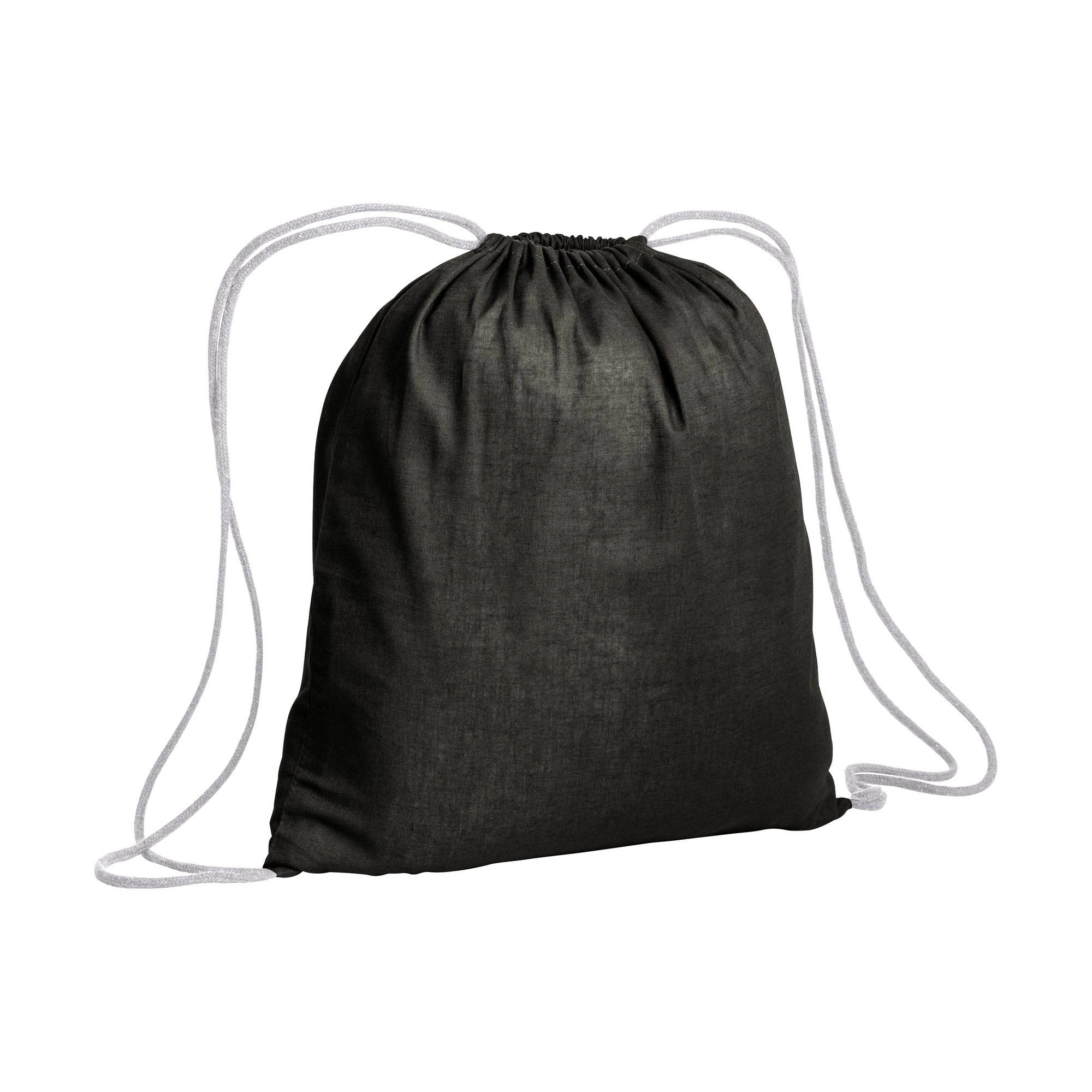 Immagine Zainetto in cotone da 120 g/m2, con chiusura a strozzo. È certificato OEKO-TEX®.
